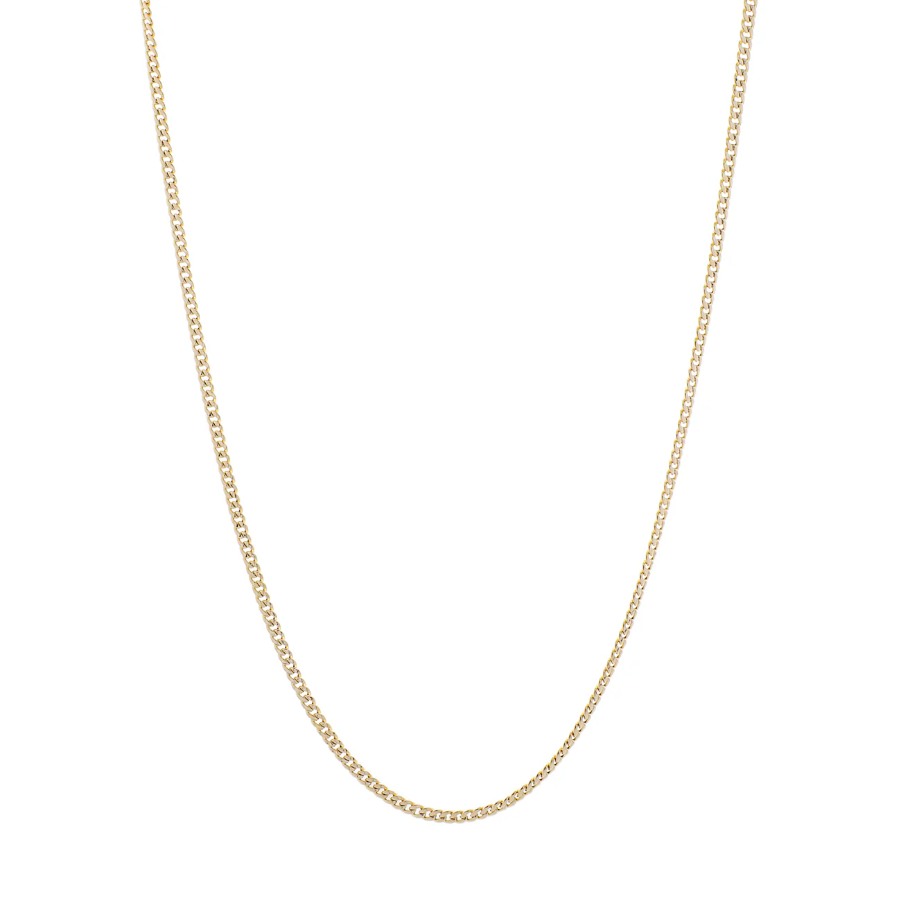 10K Yellow Gold Curb Chain