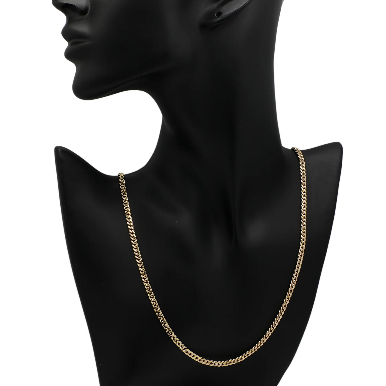 10K Yellow Gold Curb Chain - Image 3