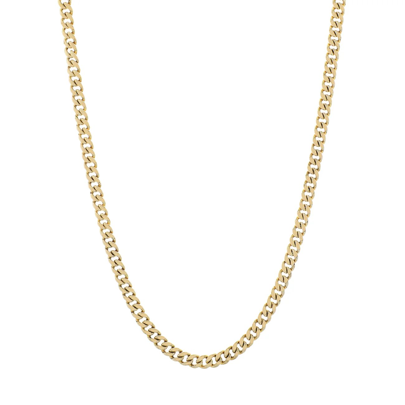 10K Yellow Gold Curb Chain