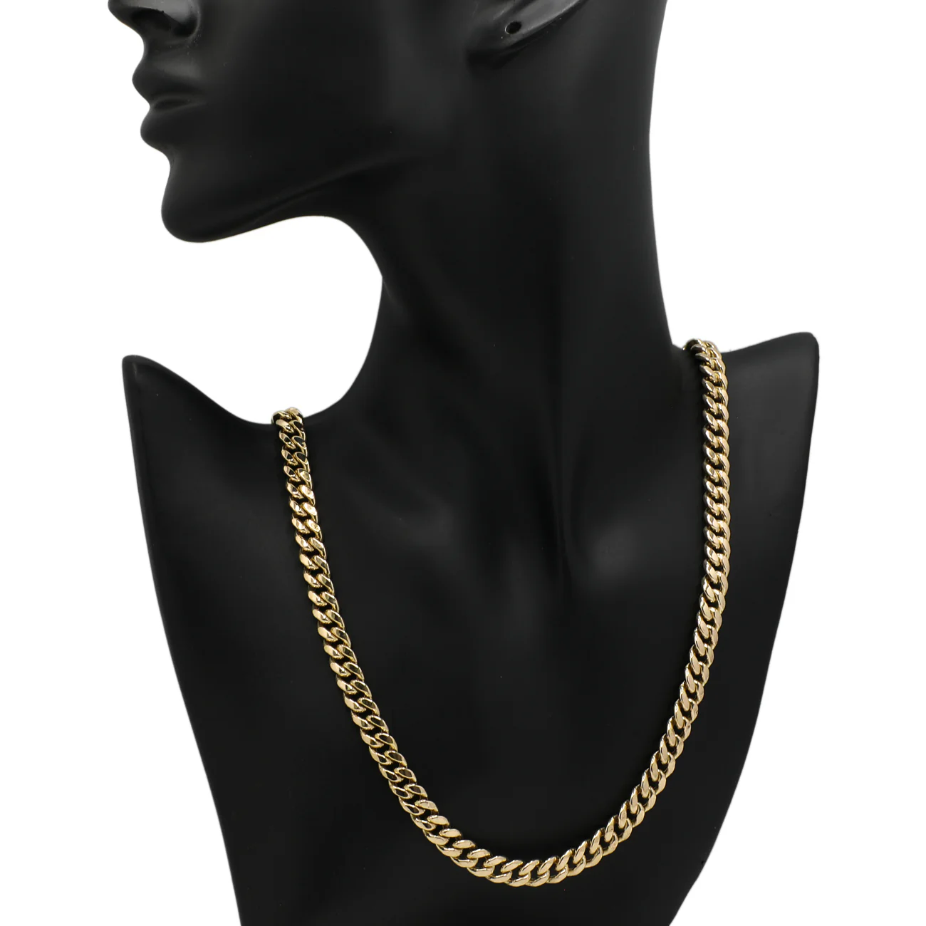 10K Yellow Gold Curb Chain - Image 3