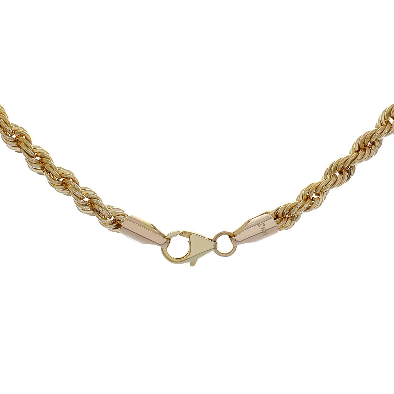 10K Yellow Gold Rope Chain - Image 2