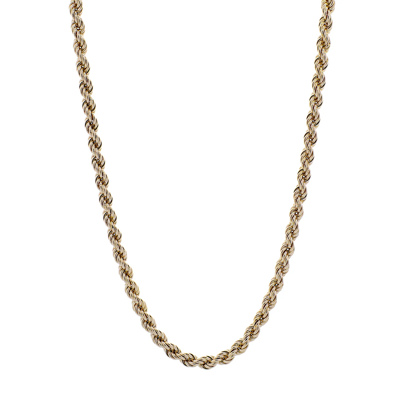 10K Yellow Gold Rope Chain