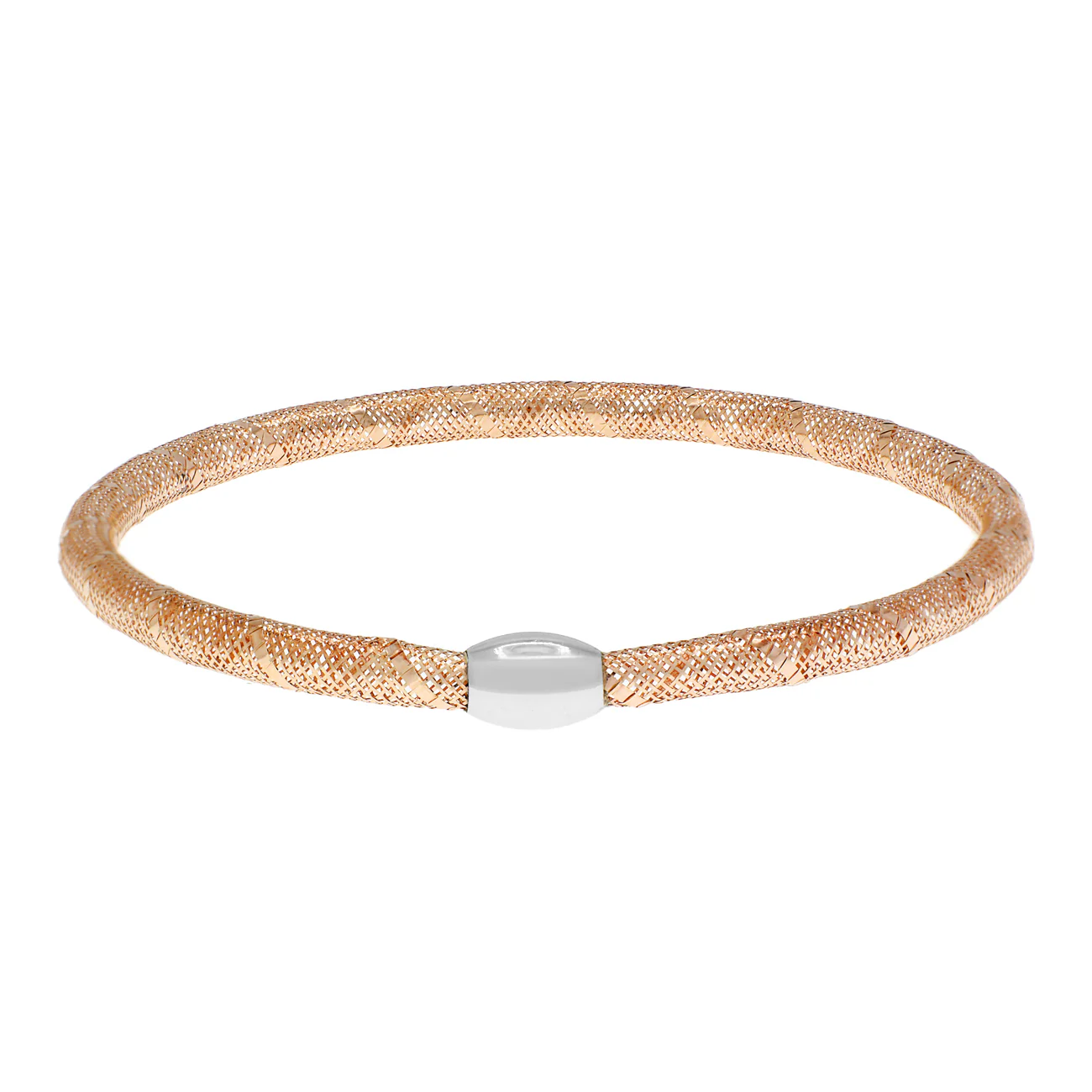 14K Rose Gold Flex Bracelet - Image 2