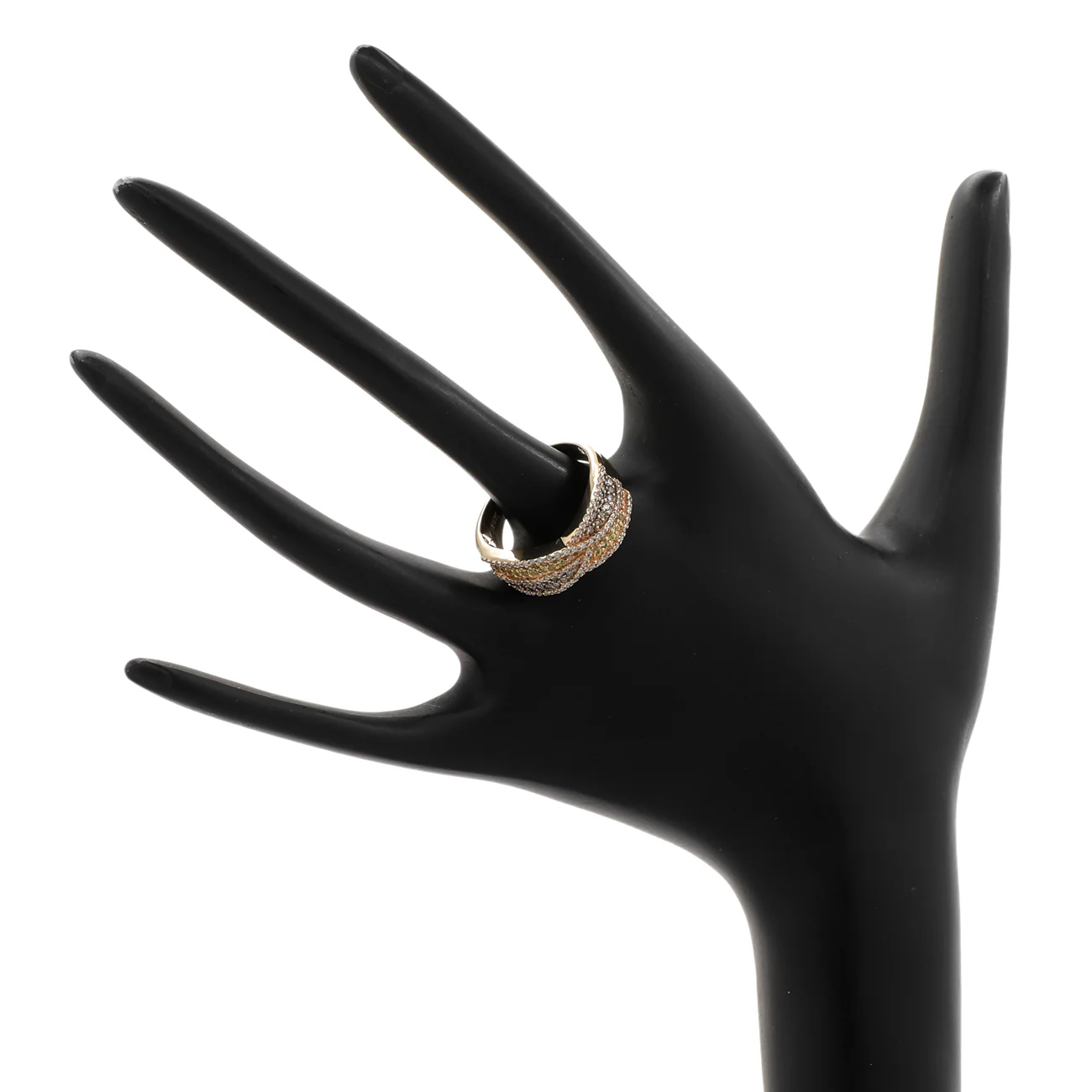 14K Yellow Gold 1.17 Carat Fancy Yellow & Brown Diamonds - Image 3