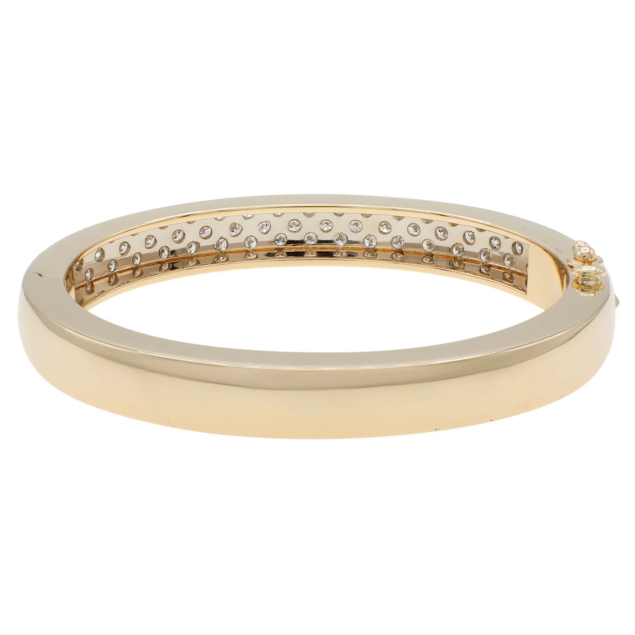 14K Yellow Gold 2.88 Carat Diamond Bracelet - Image 2