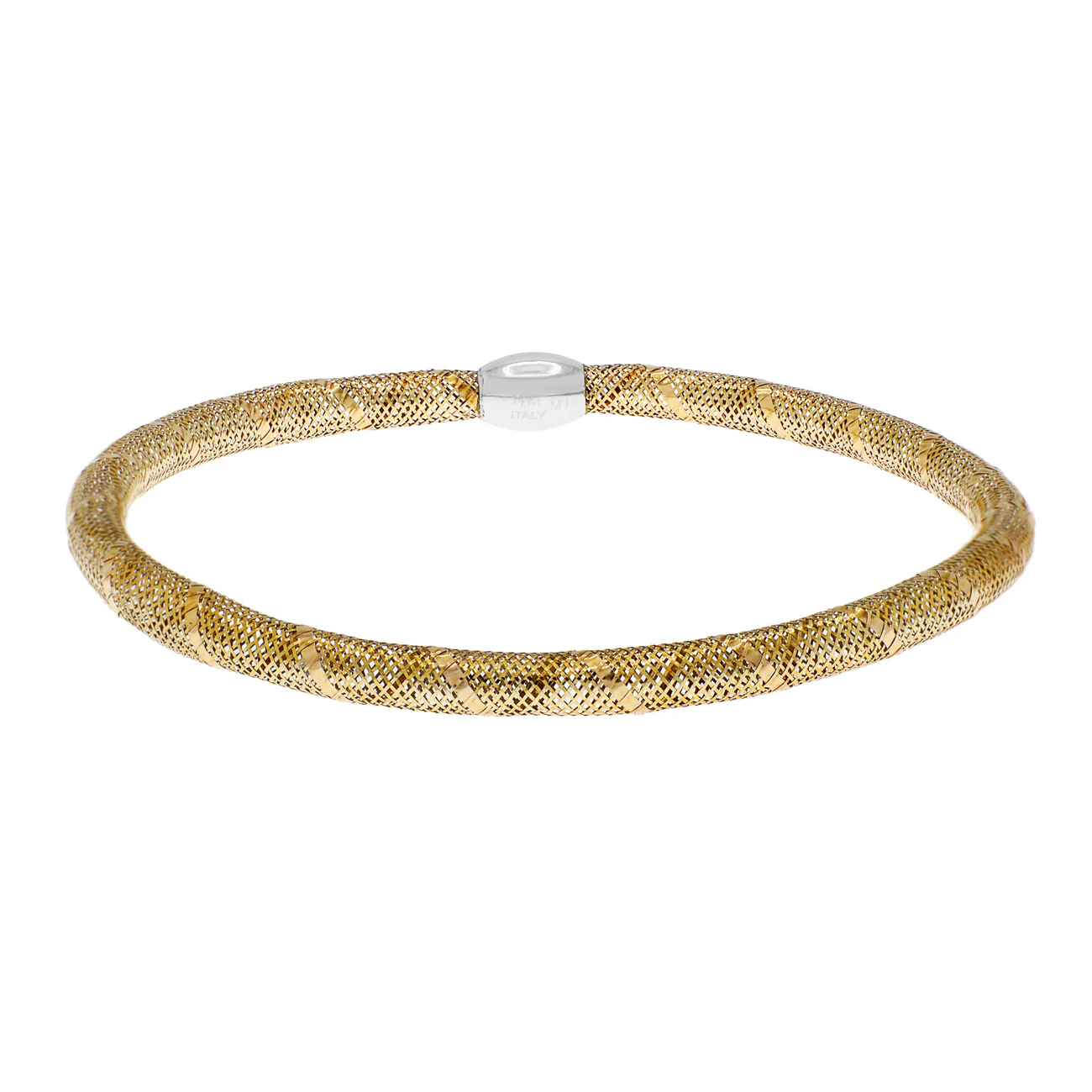 14K Yellow Gold Flex Bracelet