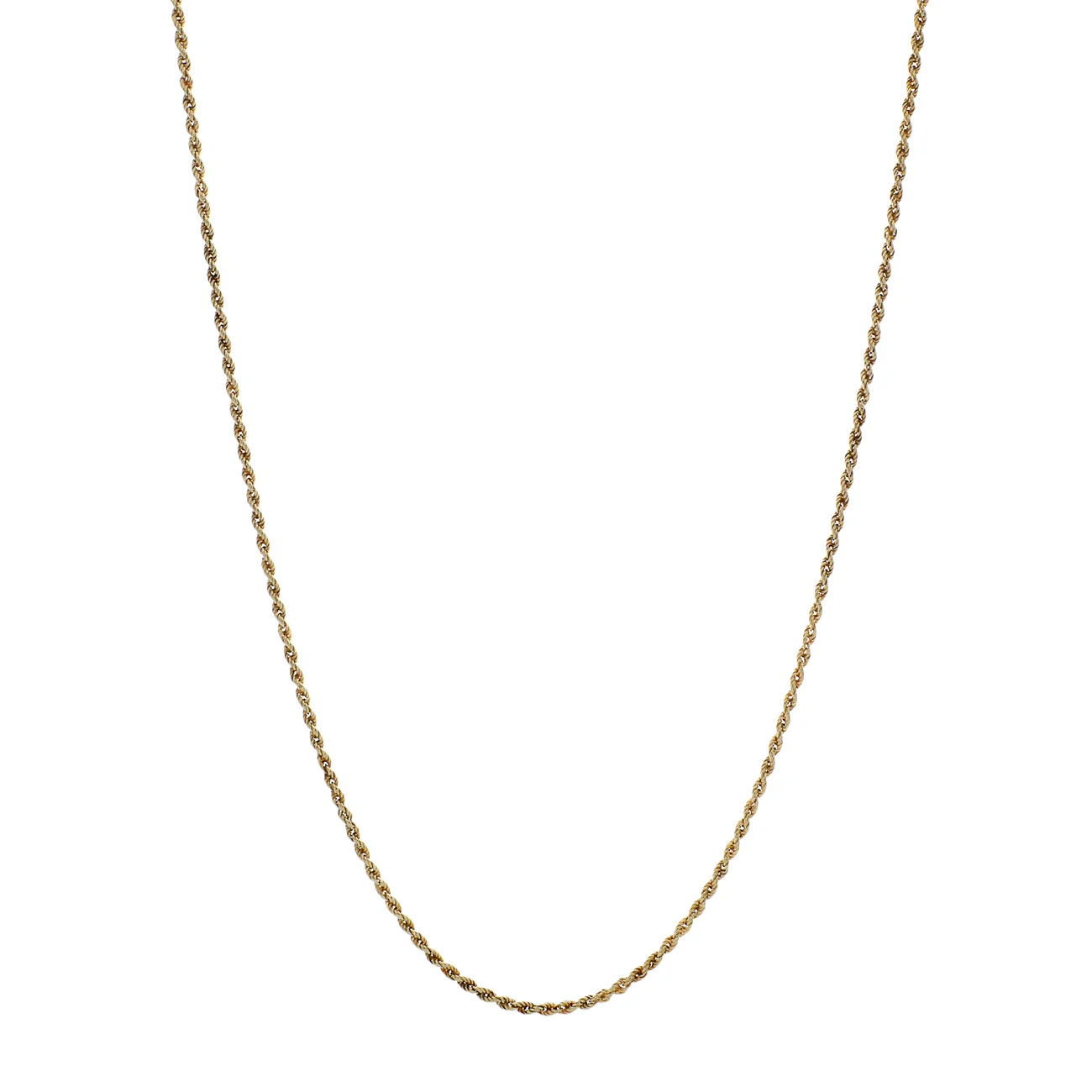 14K Yellow Gold Rope Chain