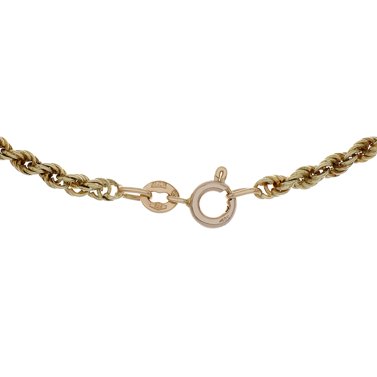 14K Yellow Gold Rope Chain - Image 2