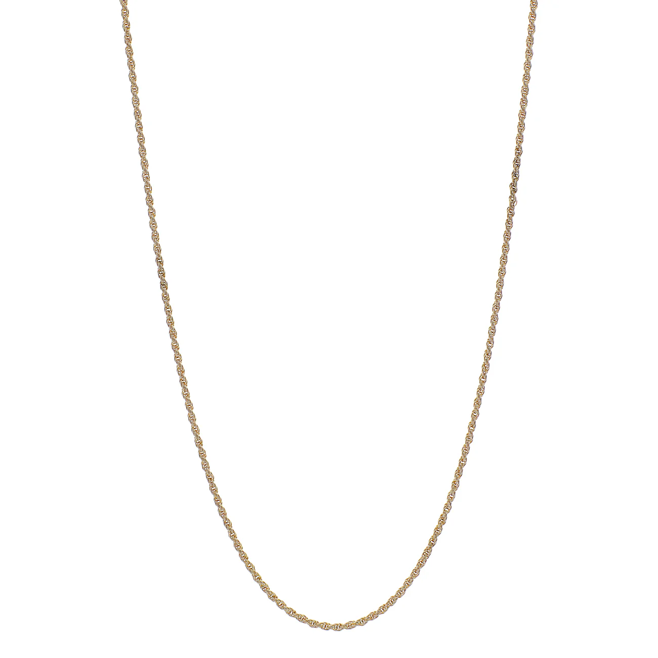 14K Yellow Gold Rope Chain