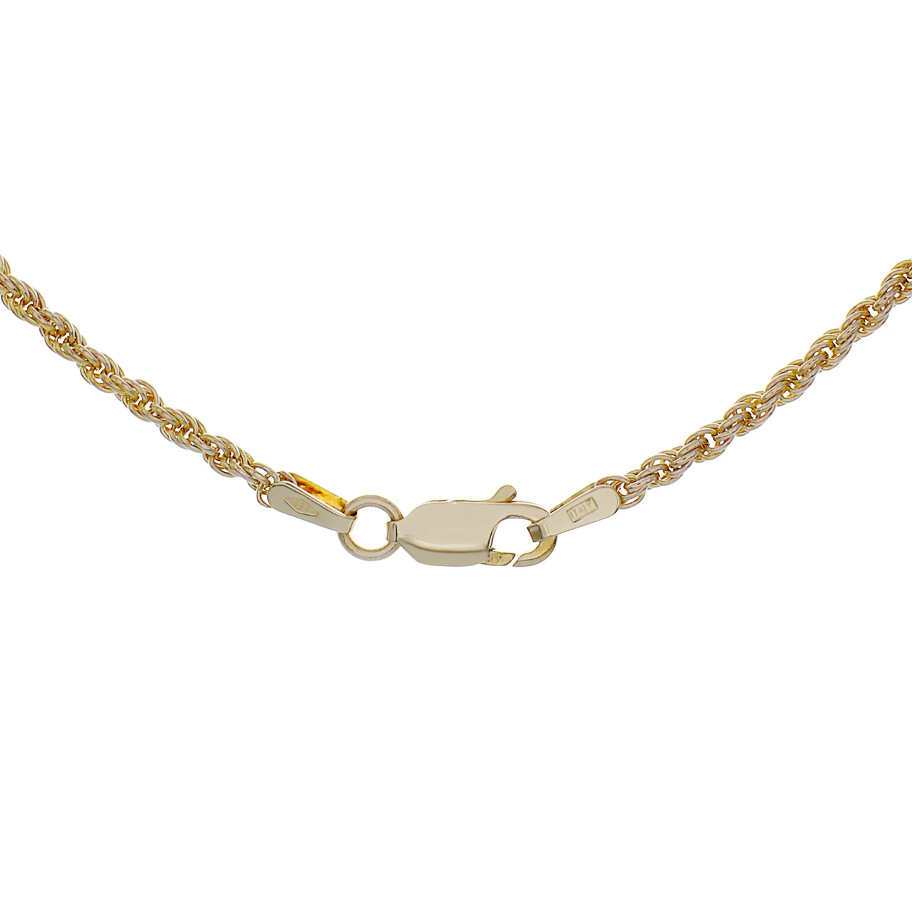 14K Yellow Gold Rope Chain - Image 2