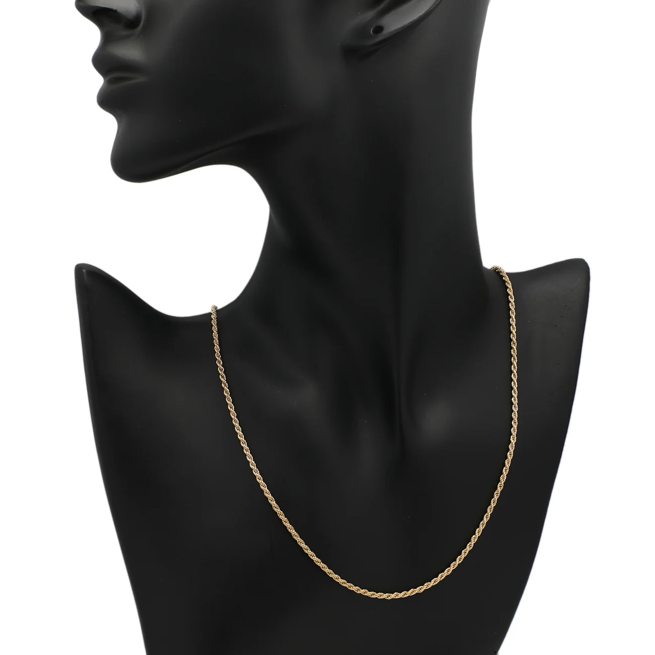 14K Yellow Gold Rope Chain - Image 3