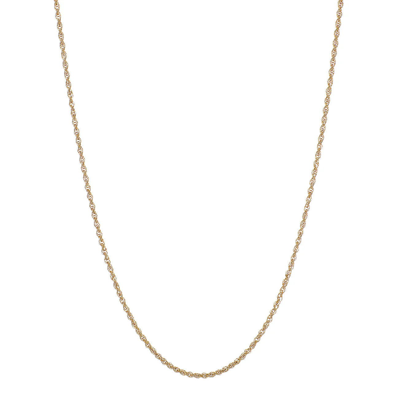 14K Yellow Gold Rope Chain