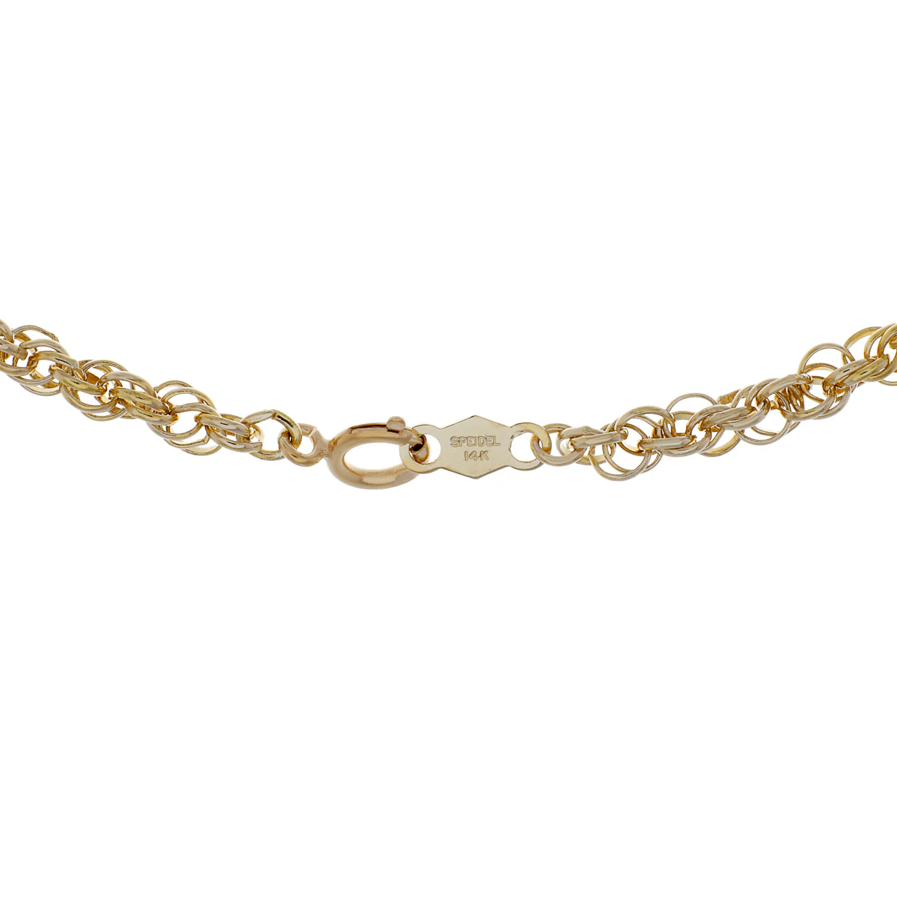 14K Yellow Gold Rope Chain - Image 2
