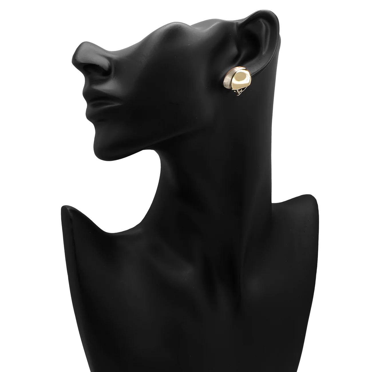 14K Yellow/White Gold Earrings - Image 3