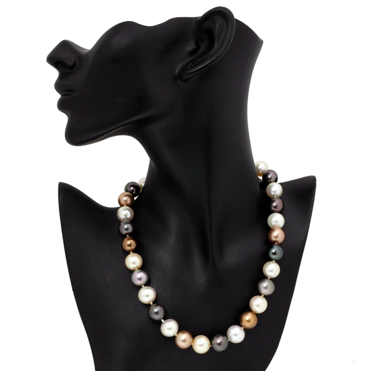 17" Tahitian Mixed Pearl Necklace - Image 3