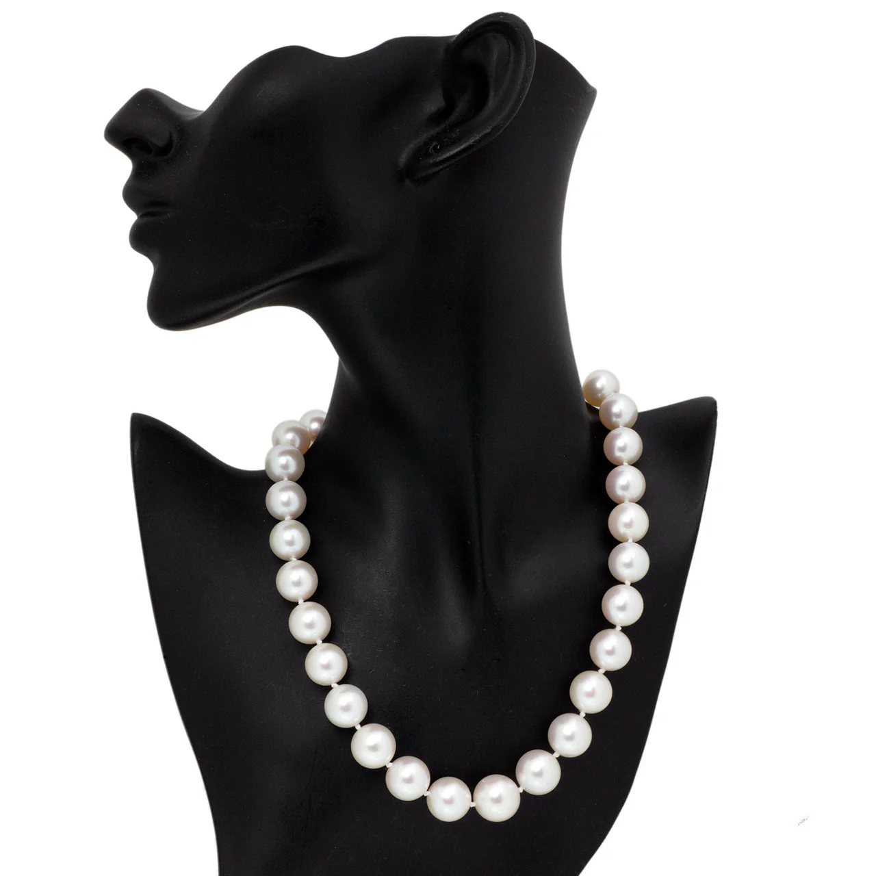 18" South Sea Pearl 18K White Gold Necklace - Image 3