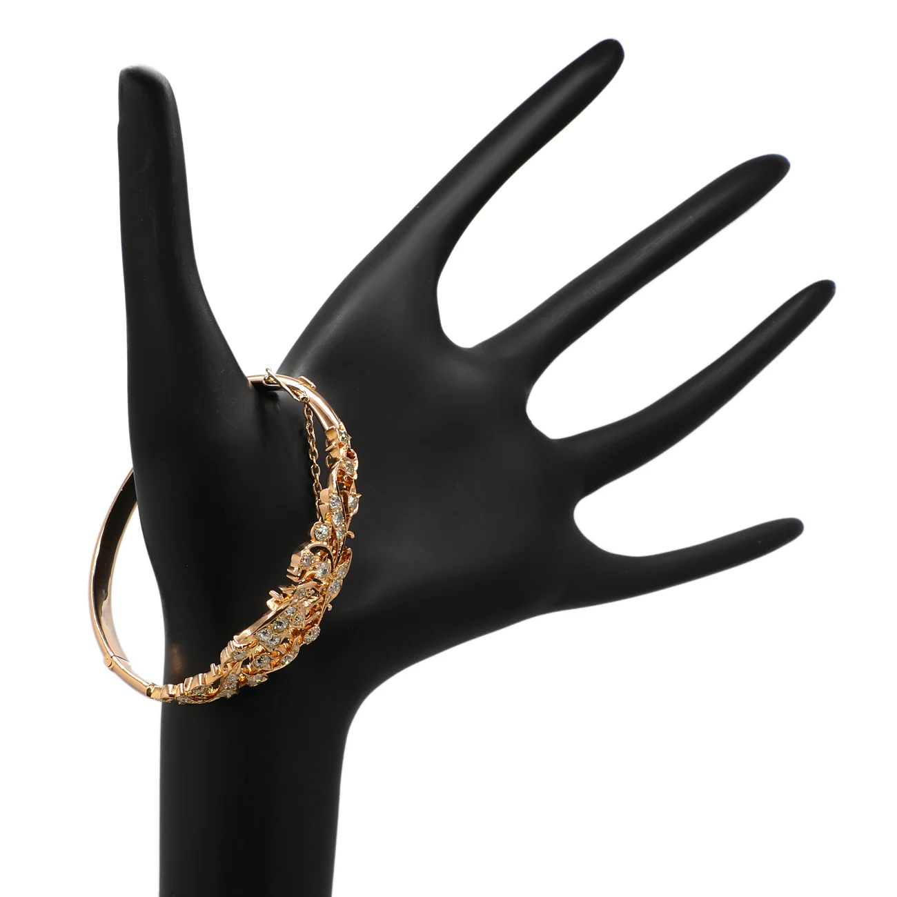 18K Rose Gold 1.79 Carat Diamond Bracelet - Image 3