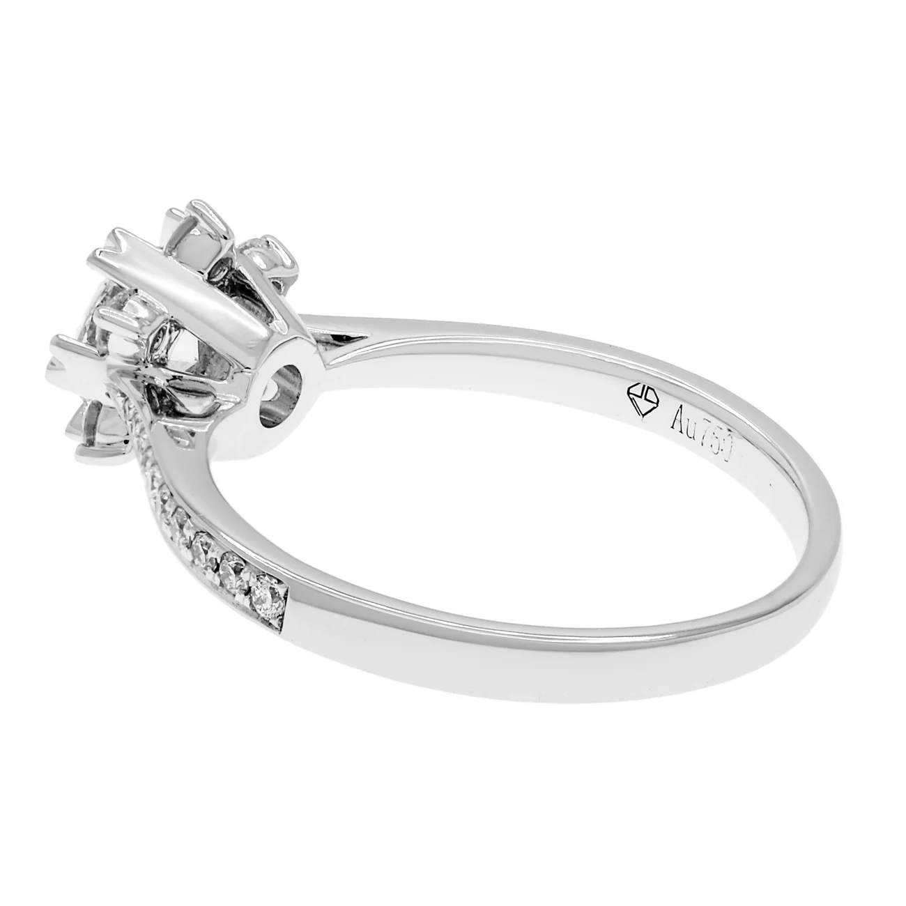 18K White Gold 0.70 Carat Diamond Ring - Image 3