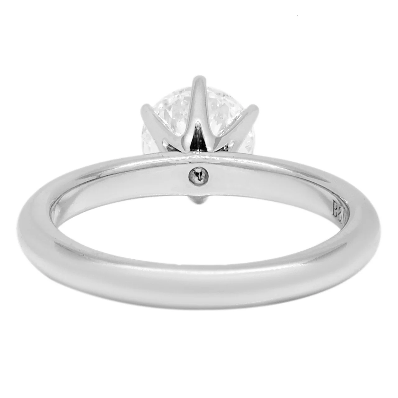 18K White Gold 1.25 Carat Diamond Solitaire Ring - Image 4