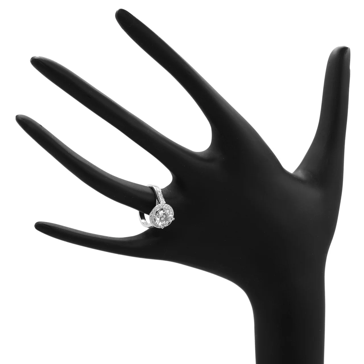 18K White Gold 2.00 Carat Diamond Ring - Image 4