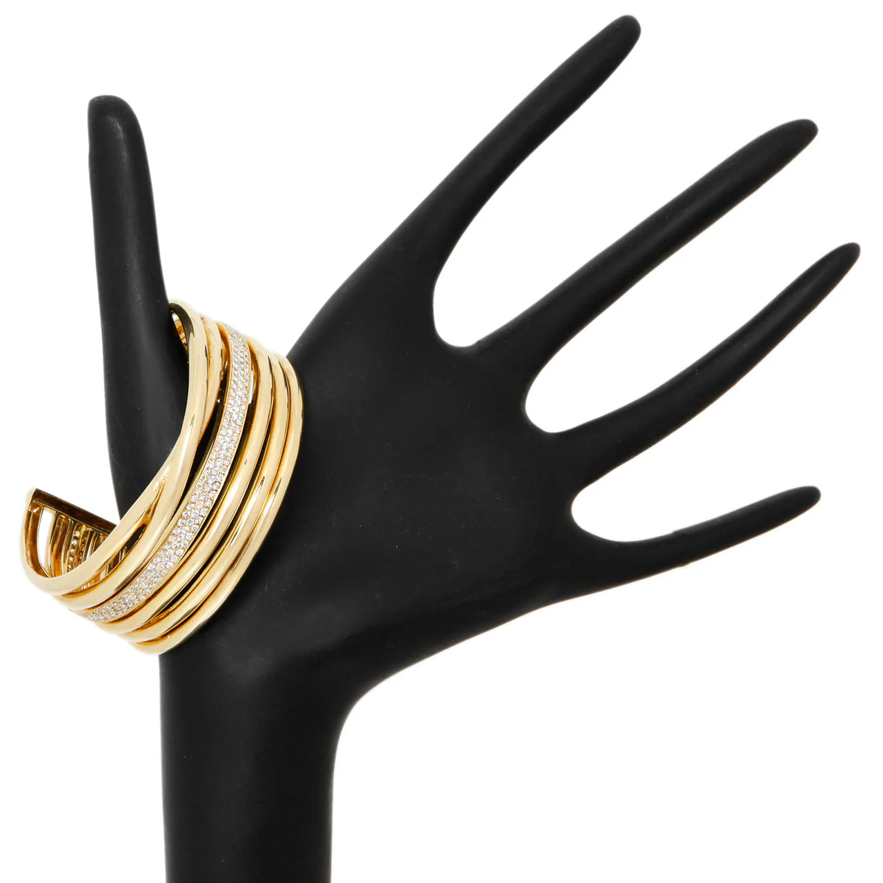 18K Yellow Gold 2.60 Carat Diamond Bracelet - Image 3