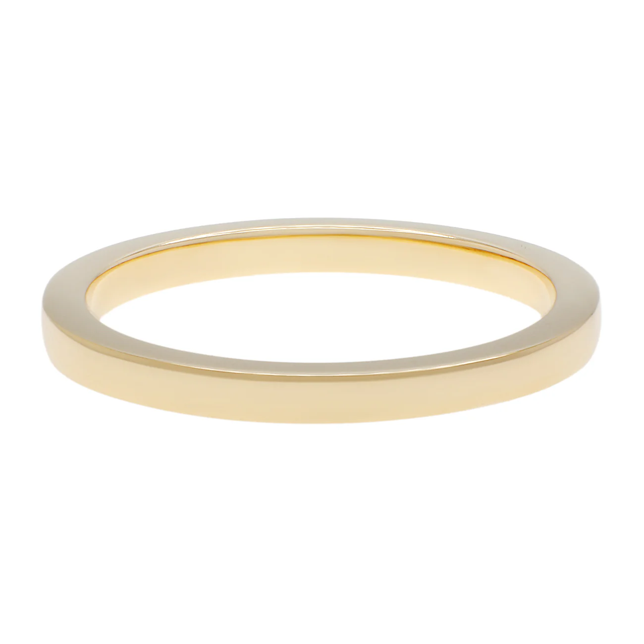 18K Yellow Gold Band Ring - Image 2