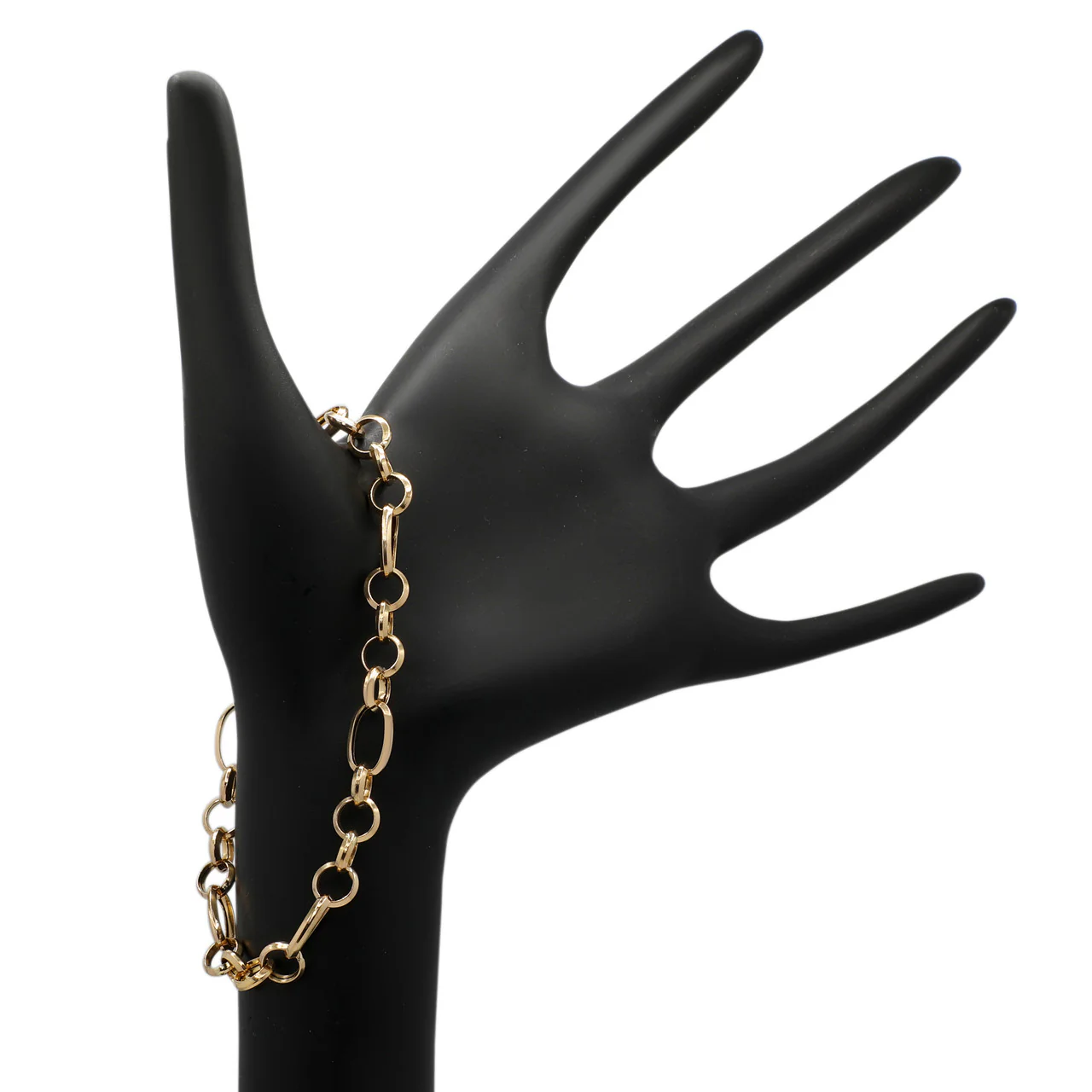18K Yellow Gold Link  Bracelet - Image 2