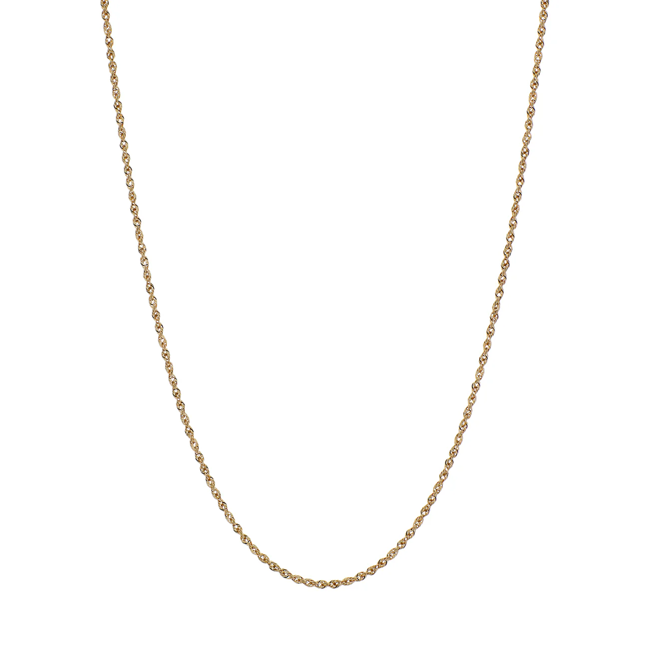 18K Yellow Gold Rope Chain