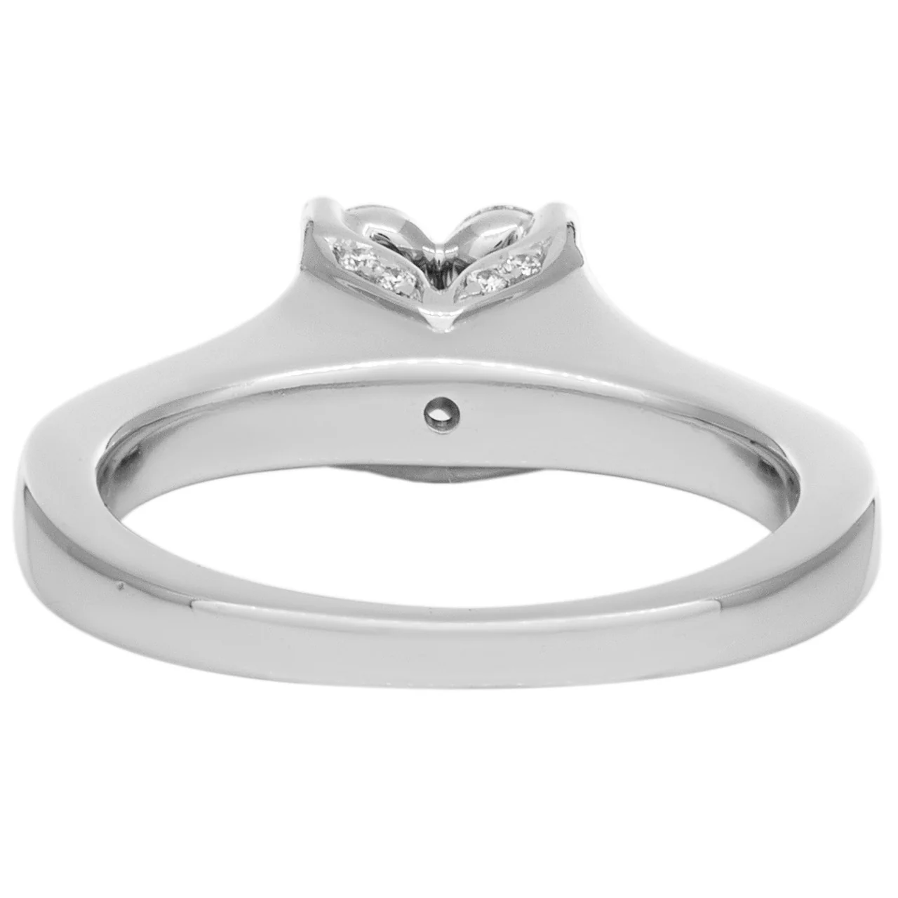 Platinum 0.60 Carat Diamond Ring - Image 3