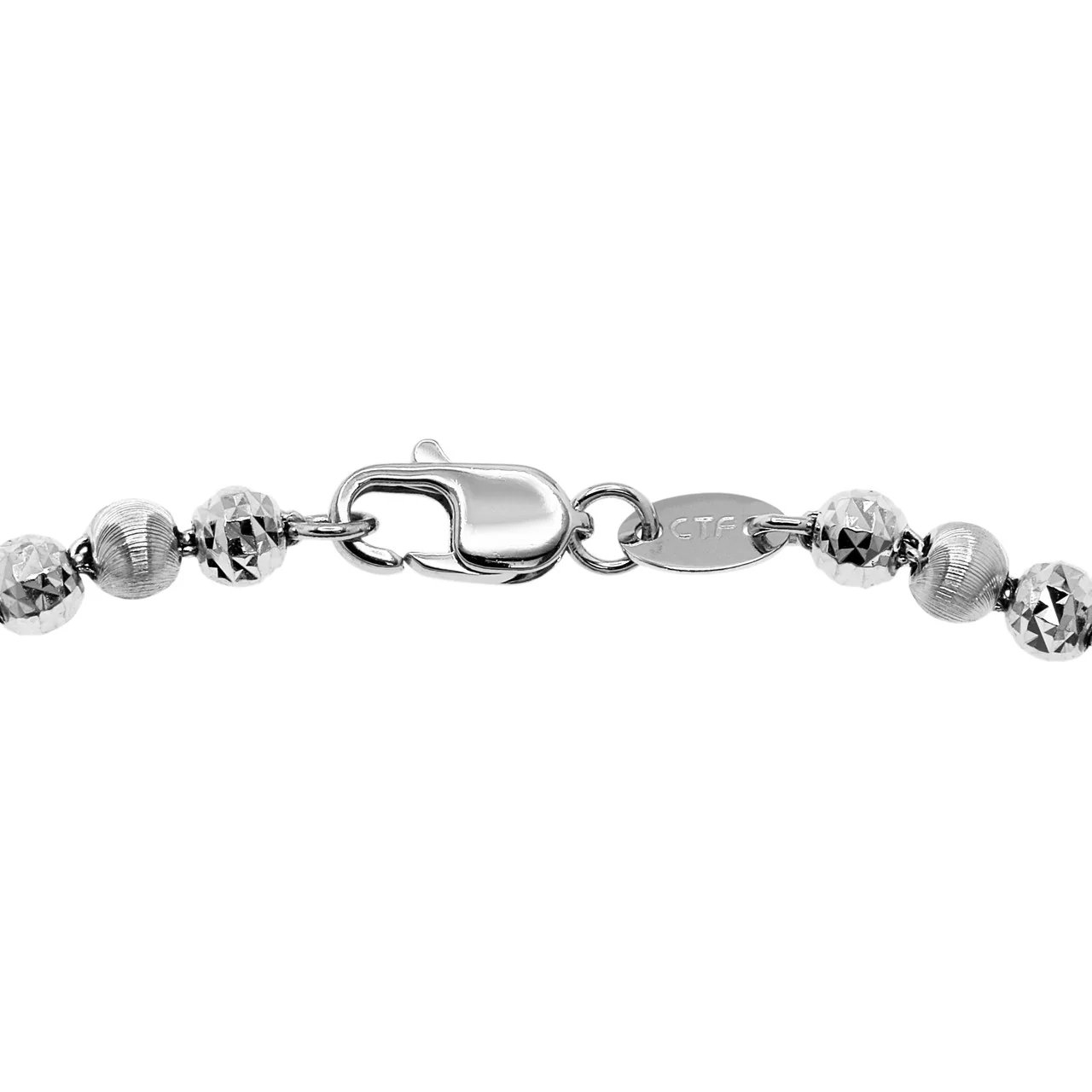 Platinum Bead Bracelet - Image 2