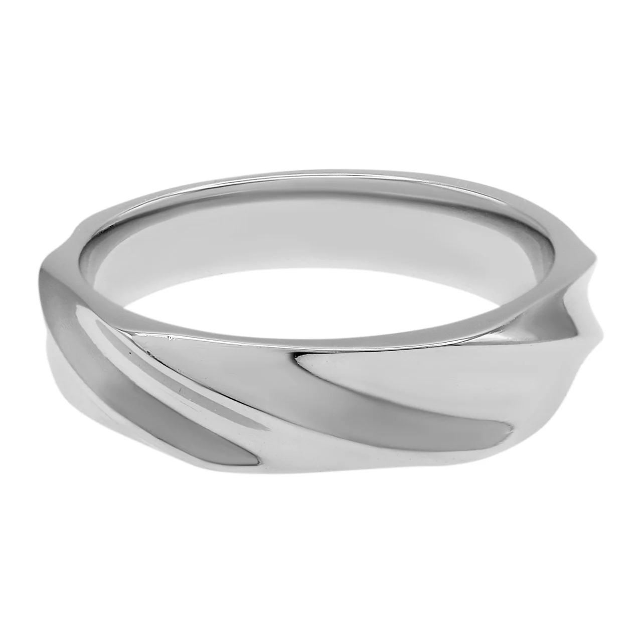 Platinum Twist Ring