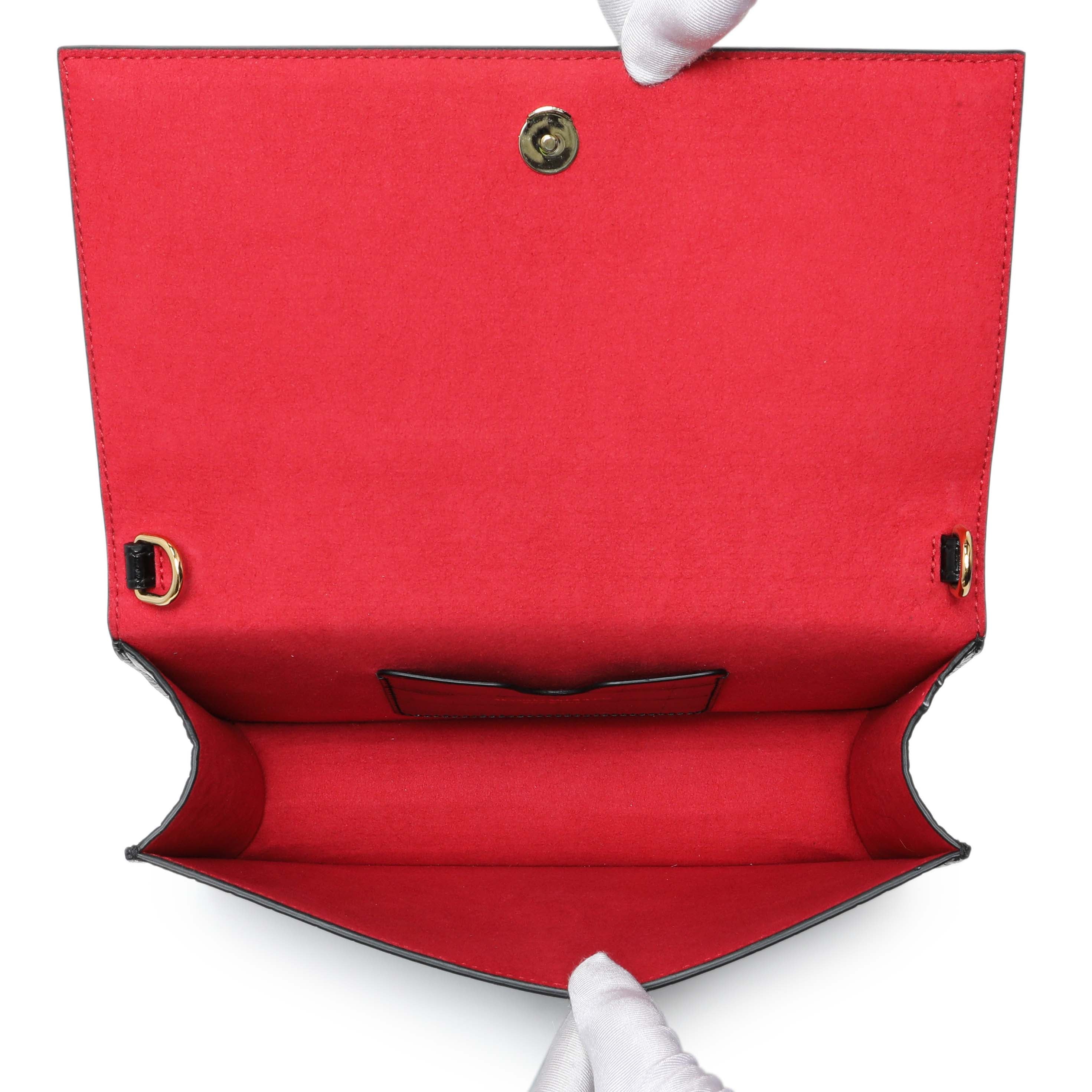Alexander McQueen Skull Embellished Embossed Top Handle Bag - Image 4