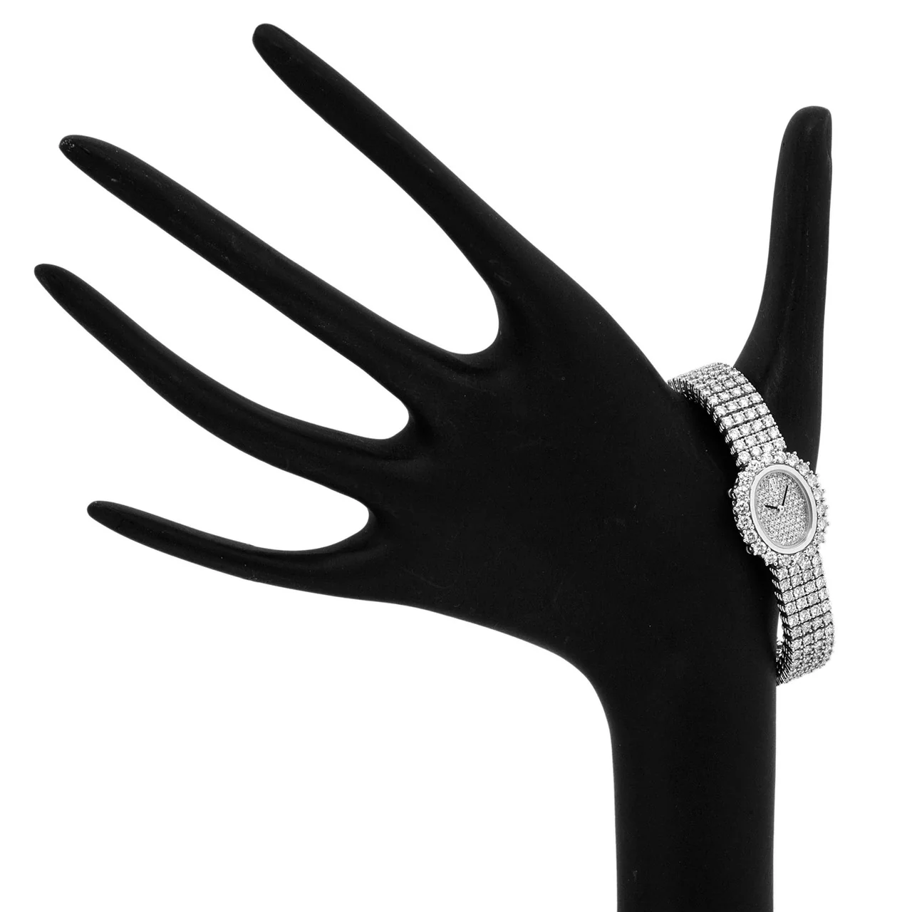 Audemars Piguet 18K White Gold Diamond Vintage Ladies Watch - Image 5