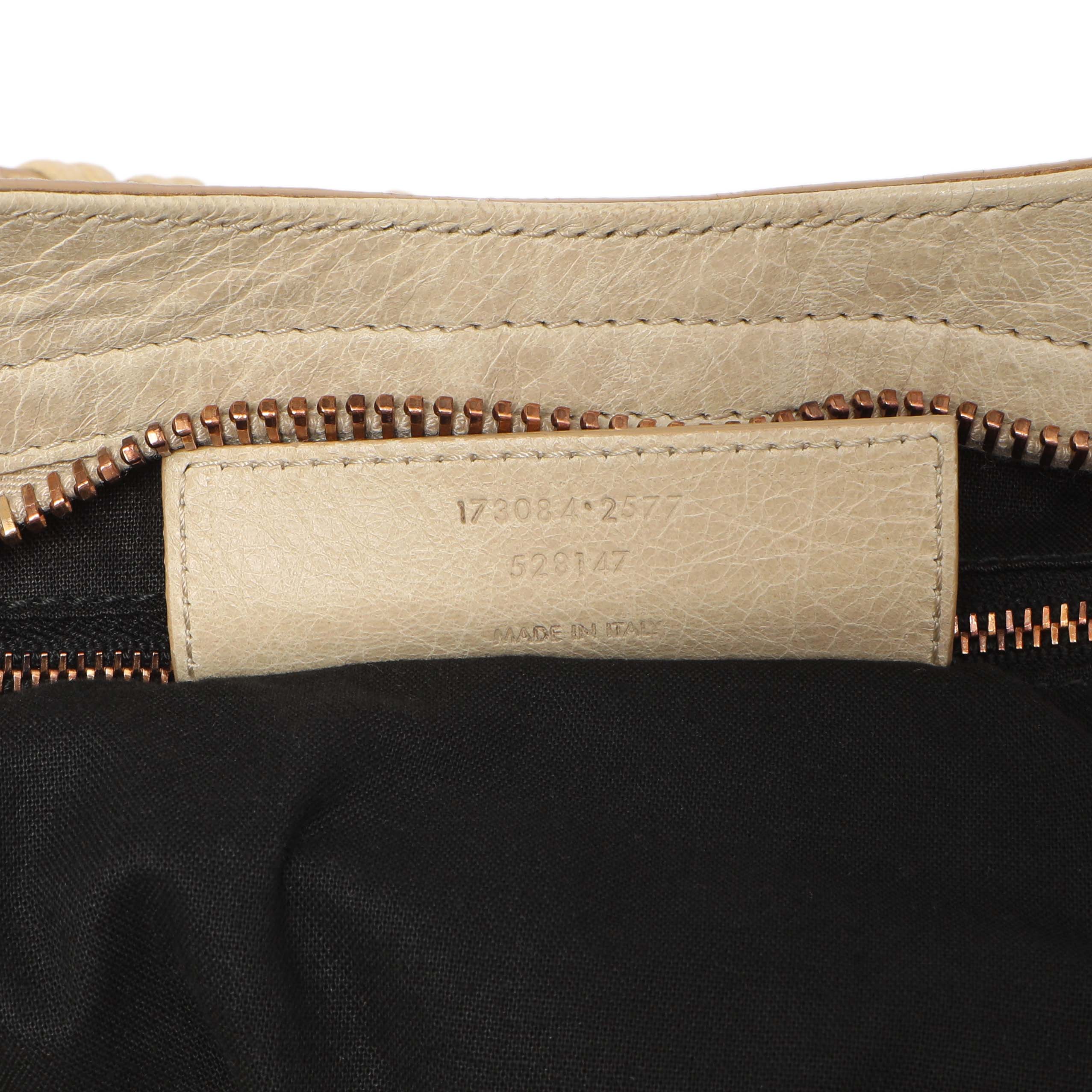 Balenciaga Beige Lambskin Giant 21 City - Image 10