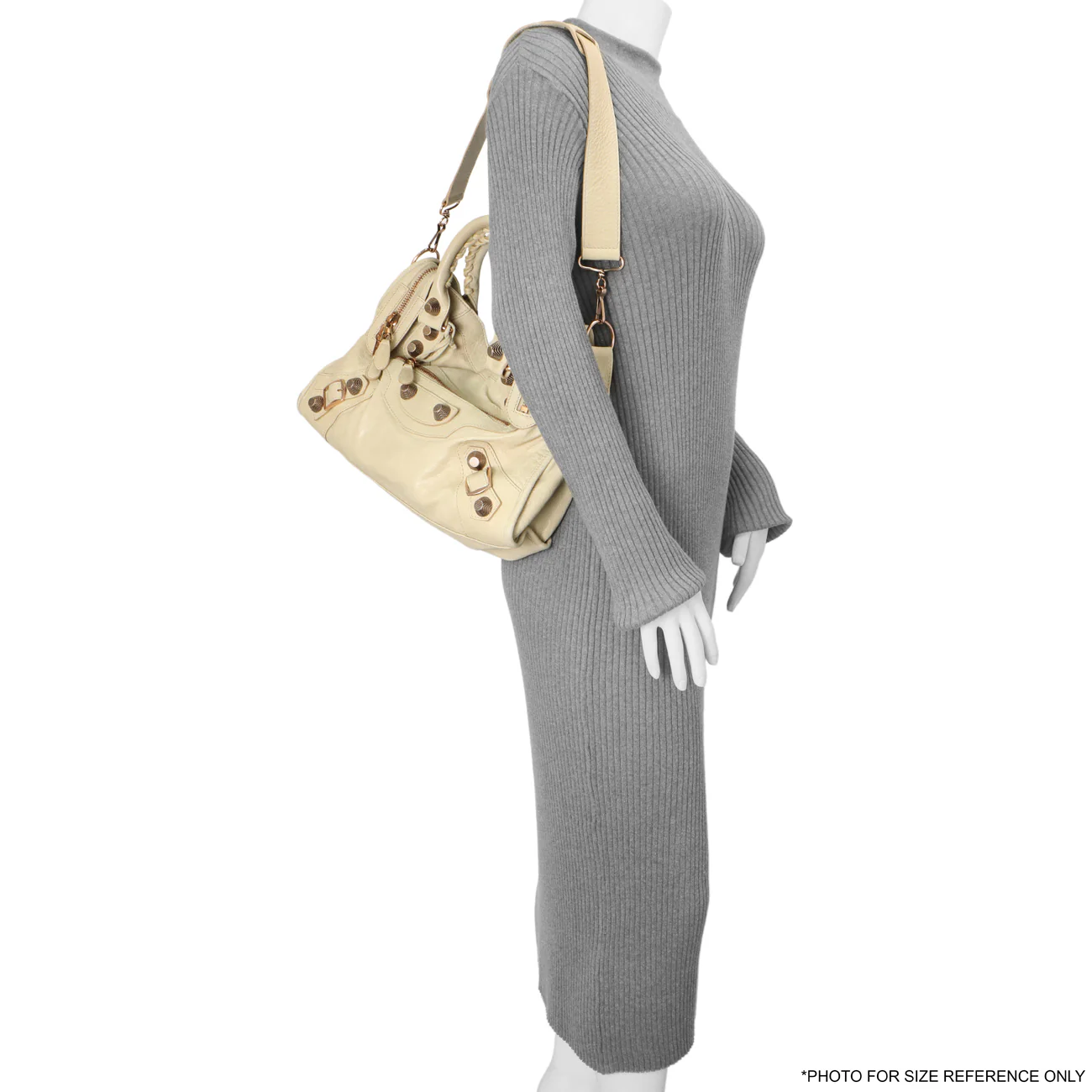 Balenciaga Beige Lambskin Giant 21 City - Image 13