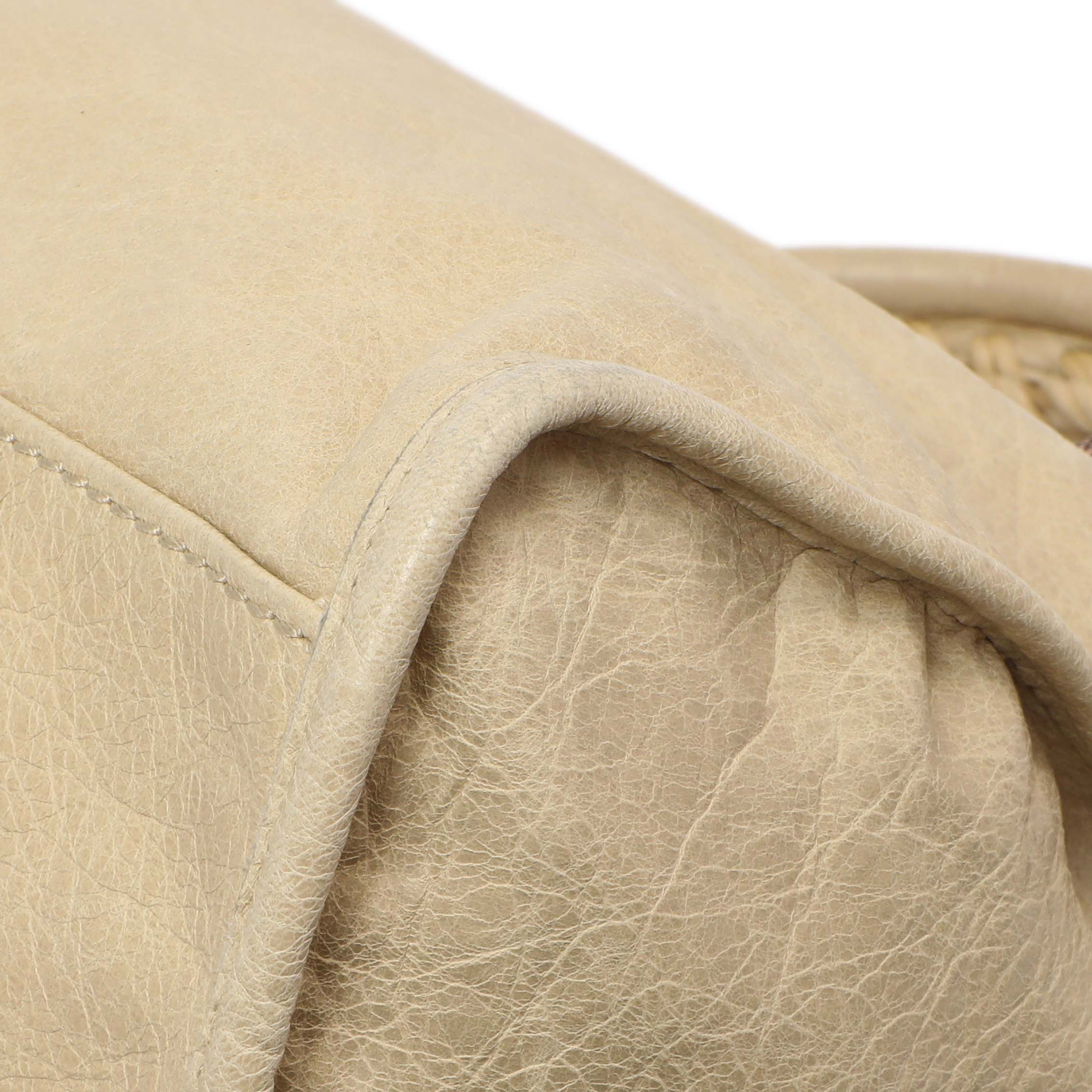 Balenciaga Beige Lambskin Giant 21 City - Image 7