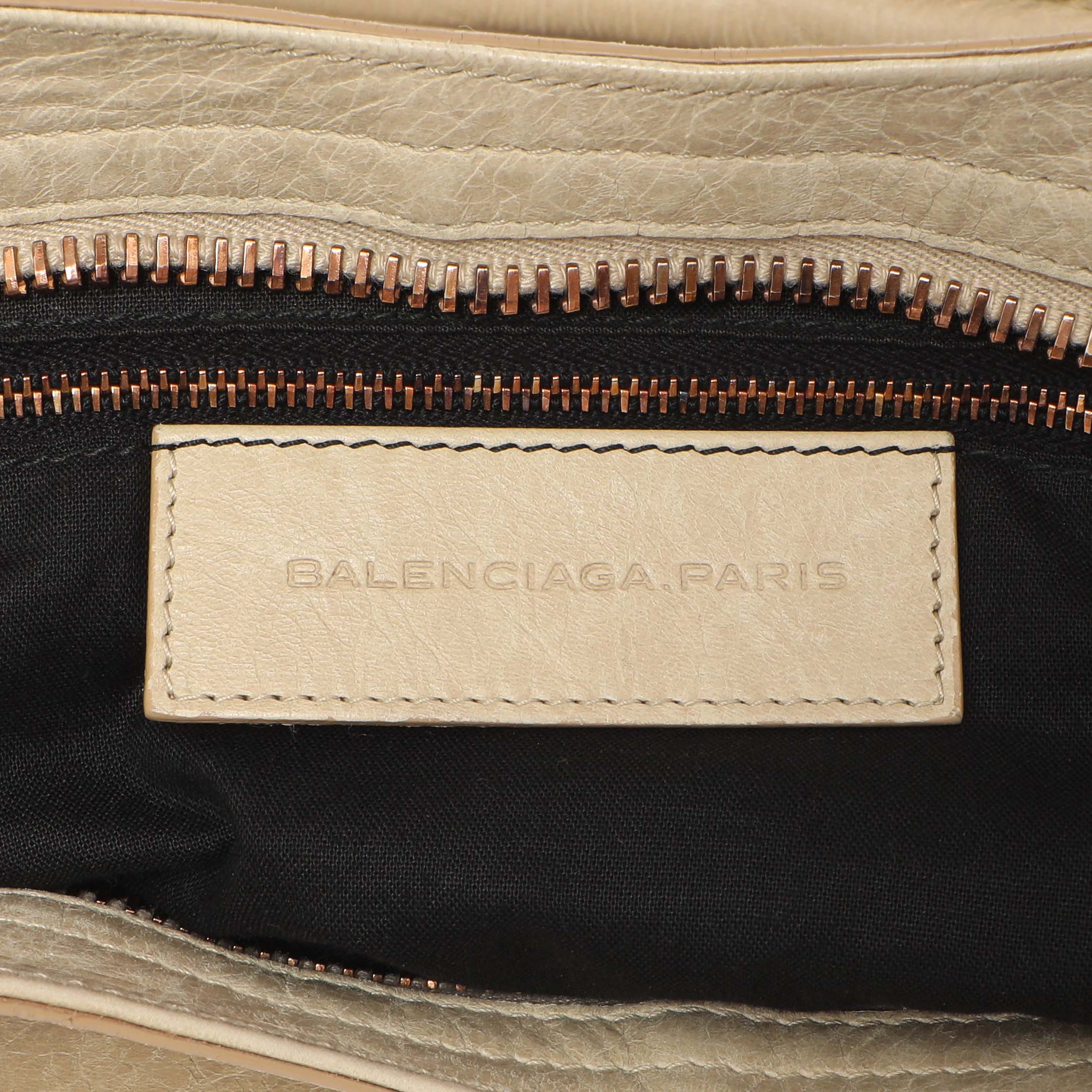Balenciaga Beige Lambskin Giant 21 City - Image 9