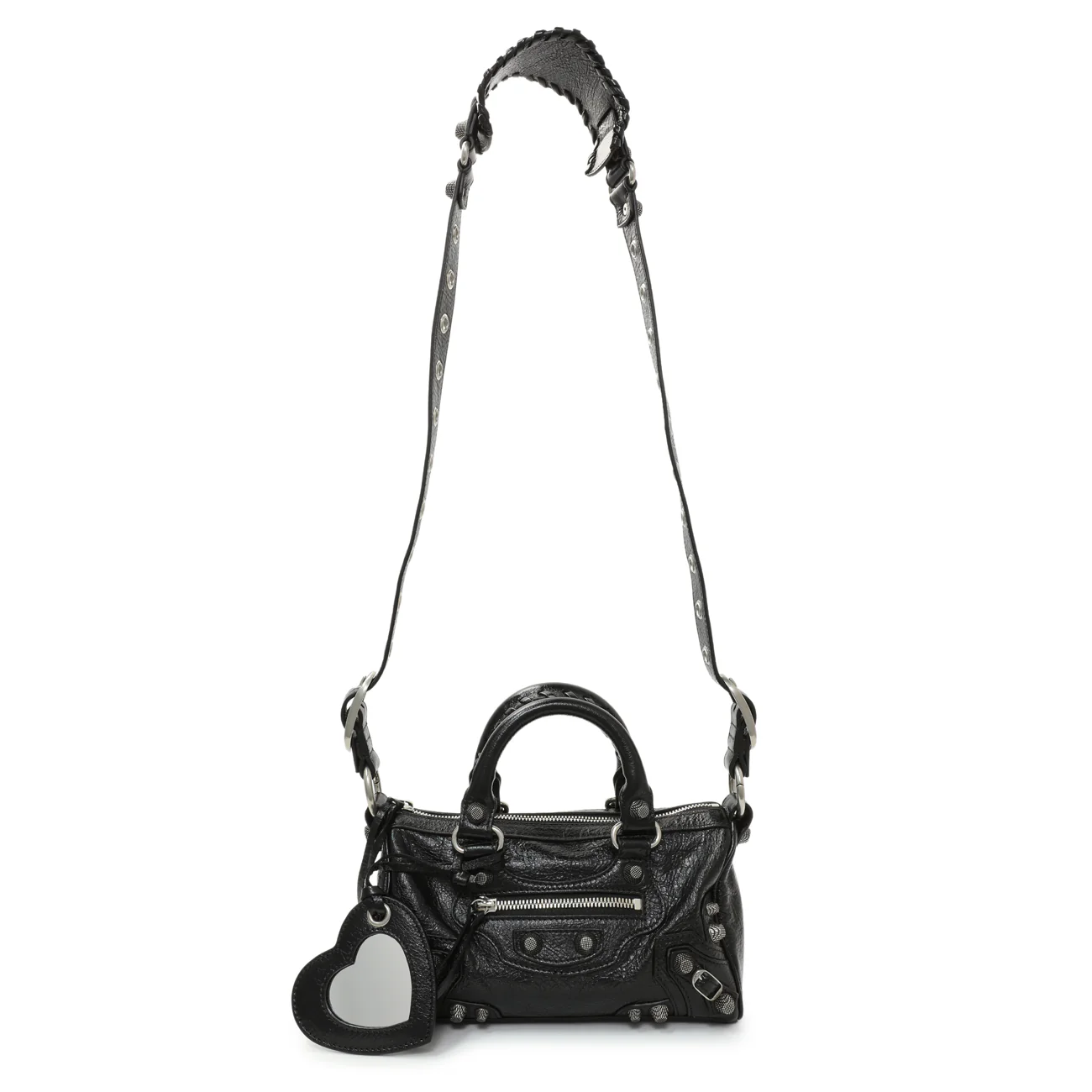 Balenciaga Black Agneau Arena Neo Cagole Mini