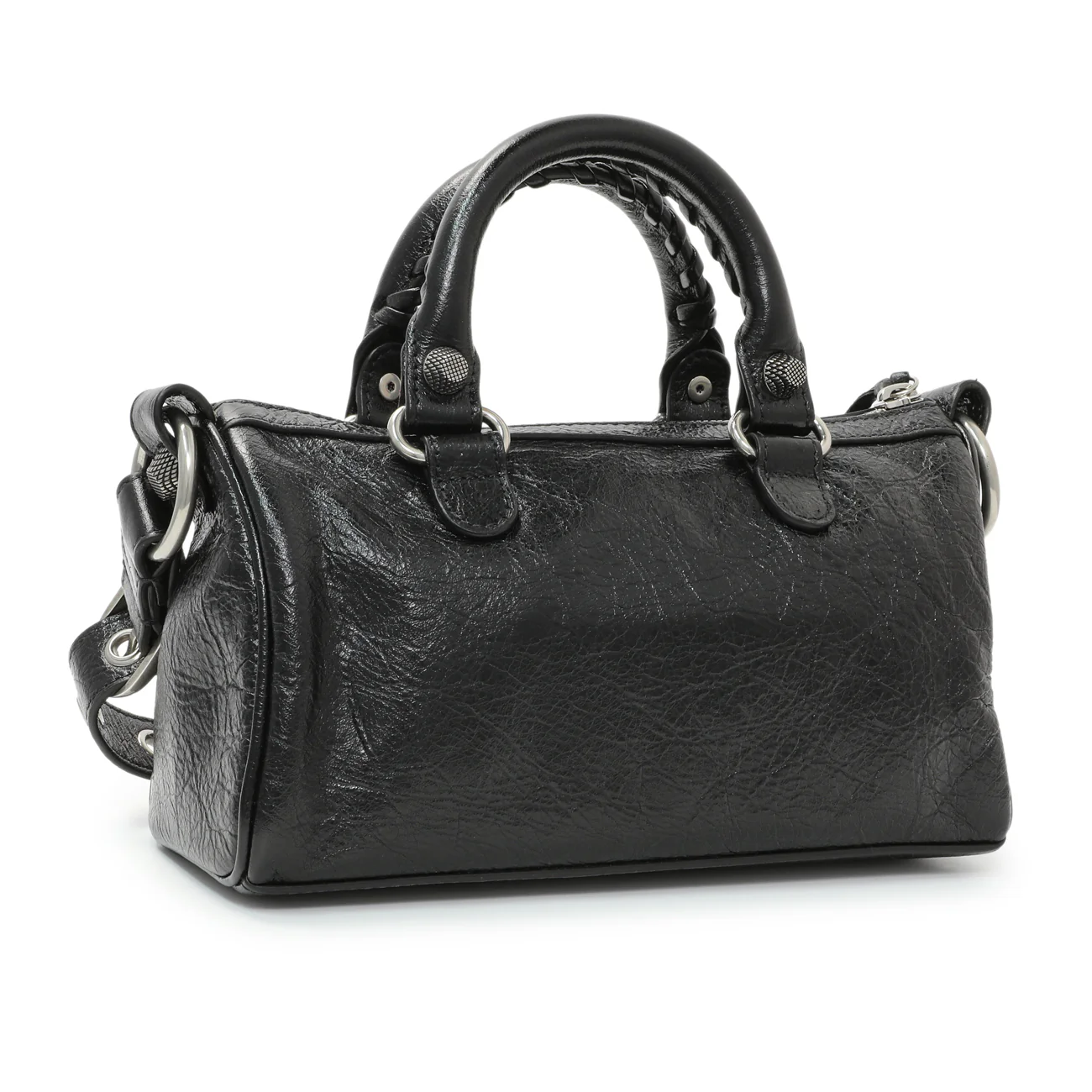 Balenciaga Black Agneau Arena Neo Cagole Mini - Image 3