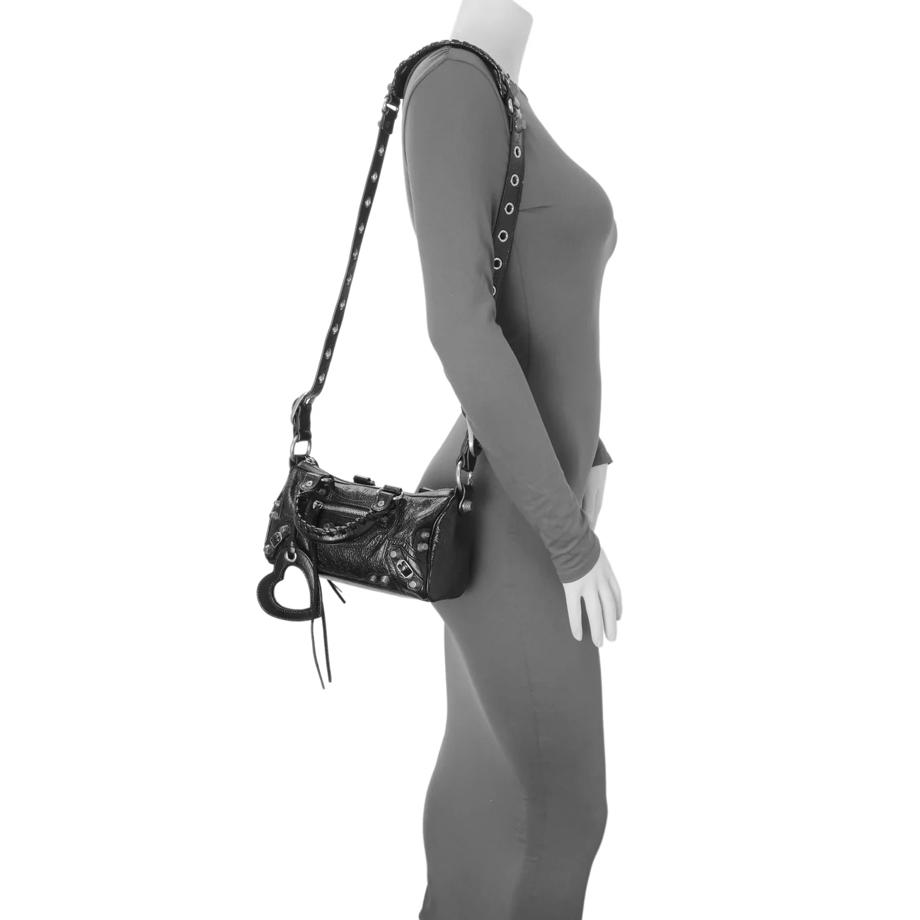 Balenciaga Black Agneau Arena Neo Cagole Mini - Image 8