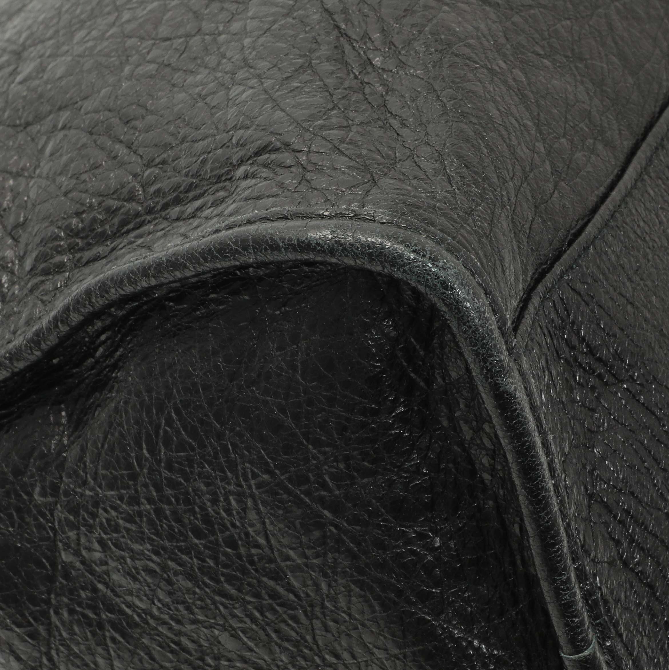 Balenciaga Black Agneau Classic Hardware City - Image 6