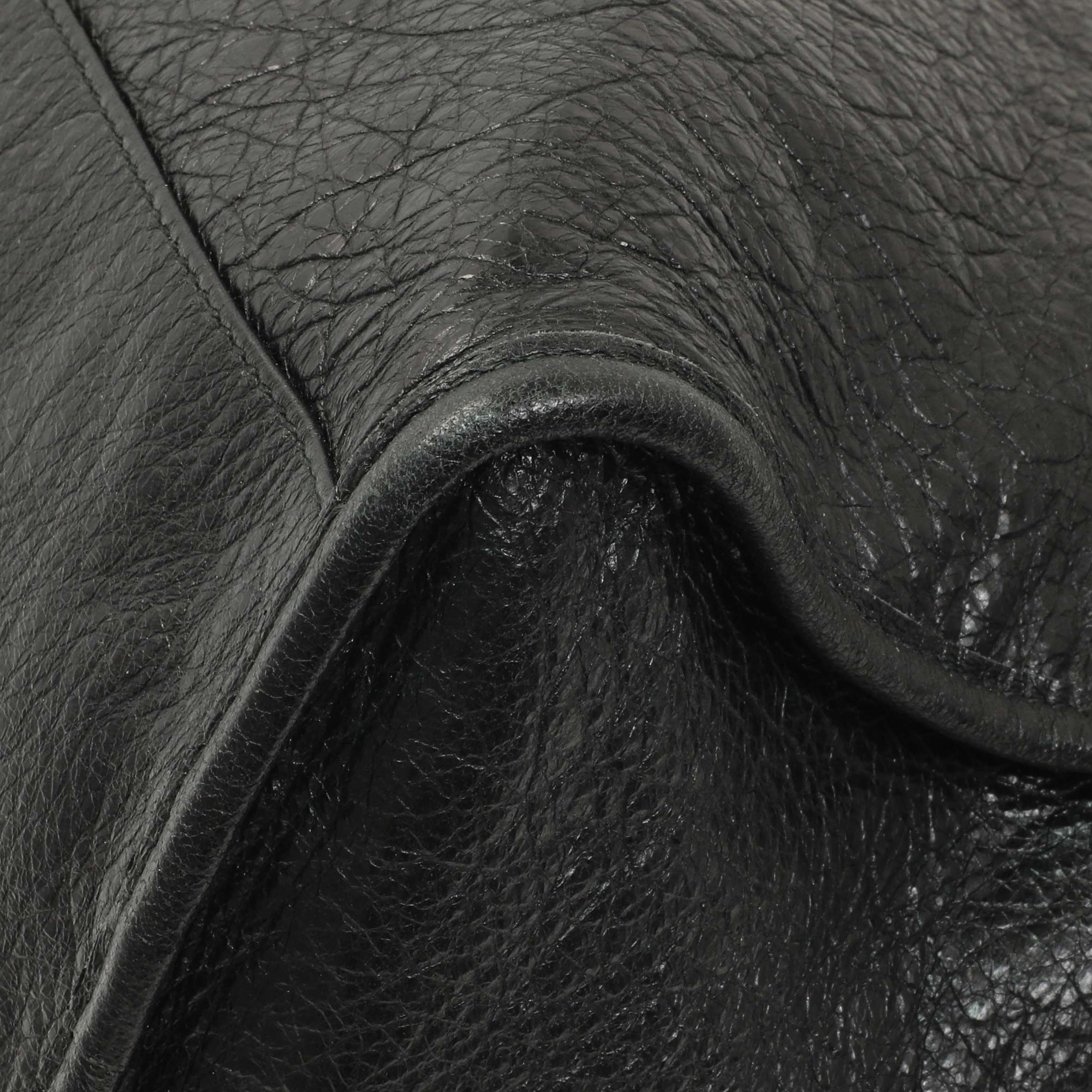 Balenciaga Black Agneau Classic Hardware City - Image 7