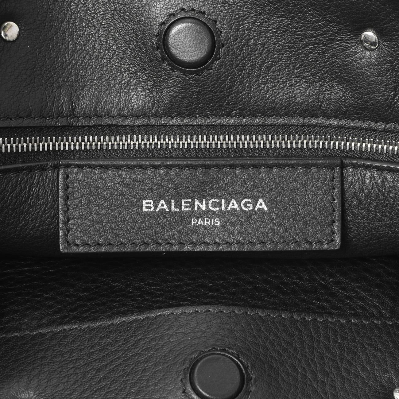 Balenciaga Black Calfskin Mini Papier A4 Tote - Image 5