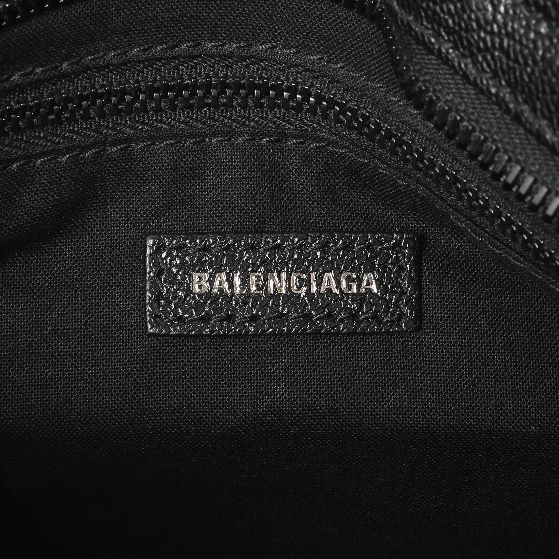 Balenciaga Black Grained Calfskin Neo Classic Mini City - Image 5