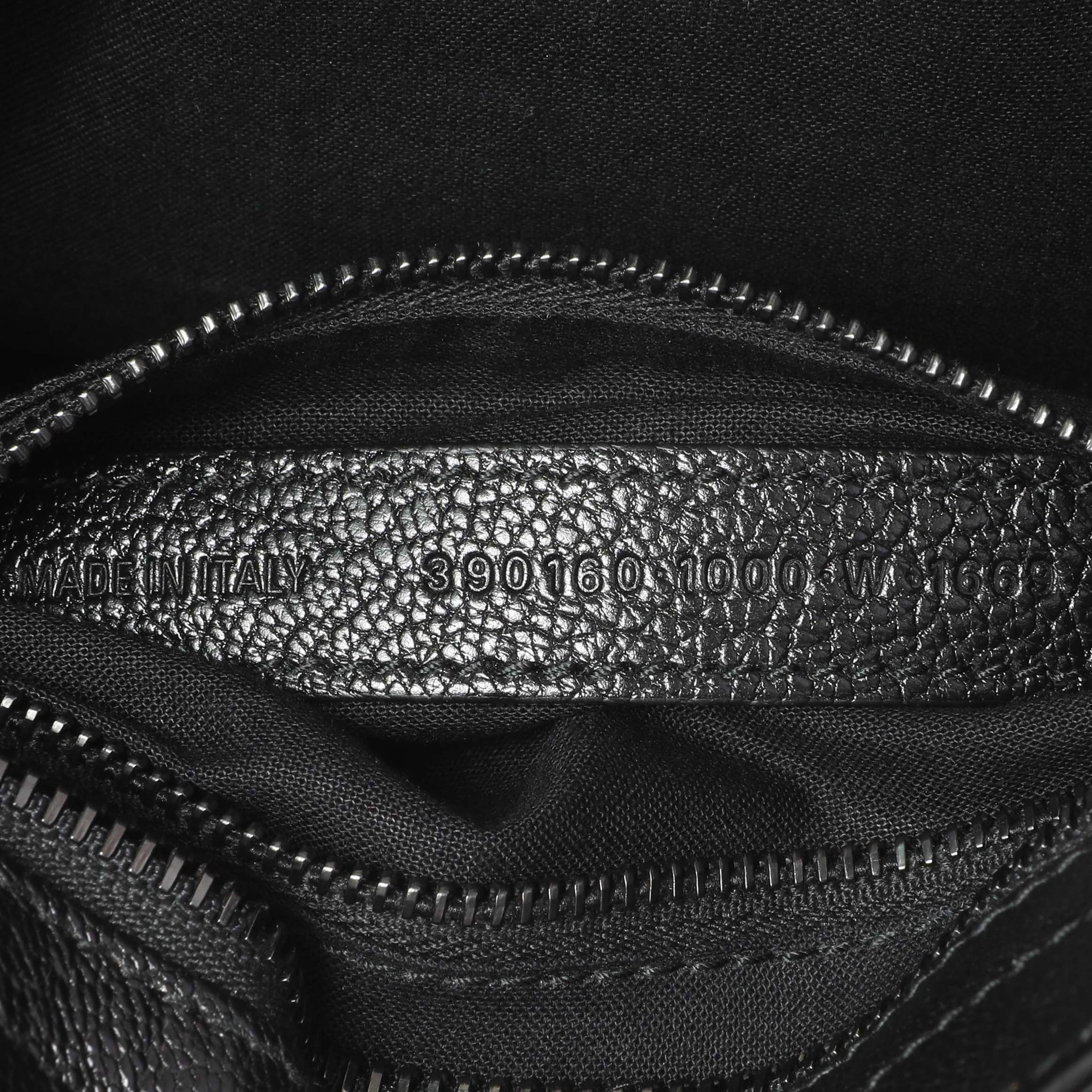 Balenciaga Black Grained Calfskin Neo Classic Mini City - Image 6
