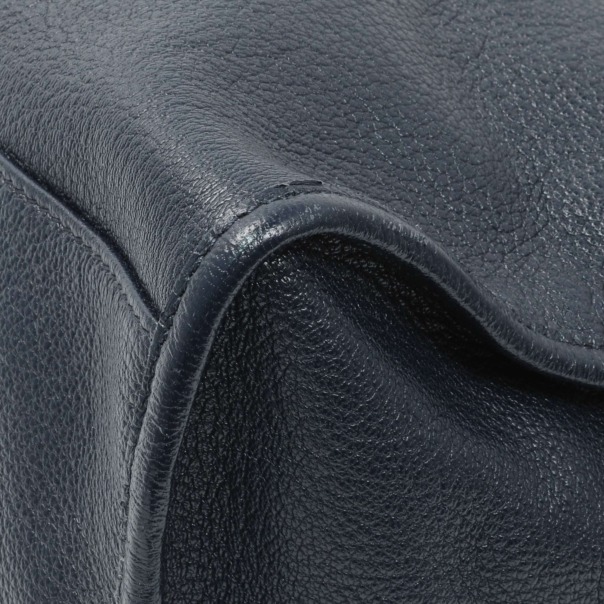 Balenciaga Bleu Nuit Chevre Metallic Edge City - Image 7