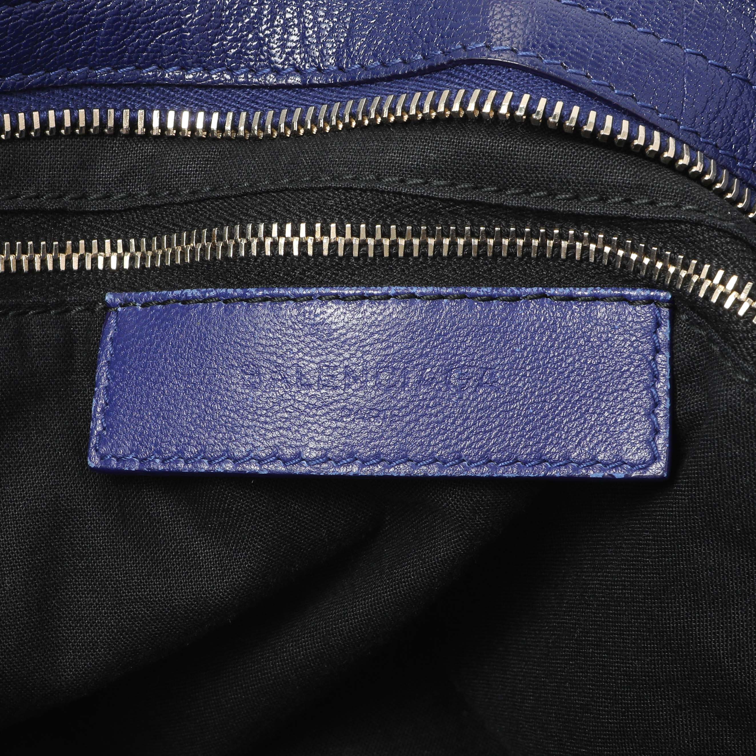 Balenciaga Bleu Nuit Chevre Metallic Edge City - Image 11