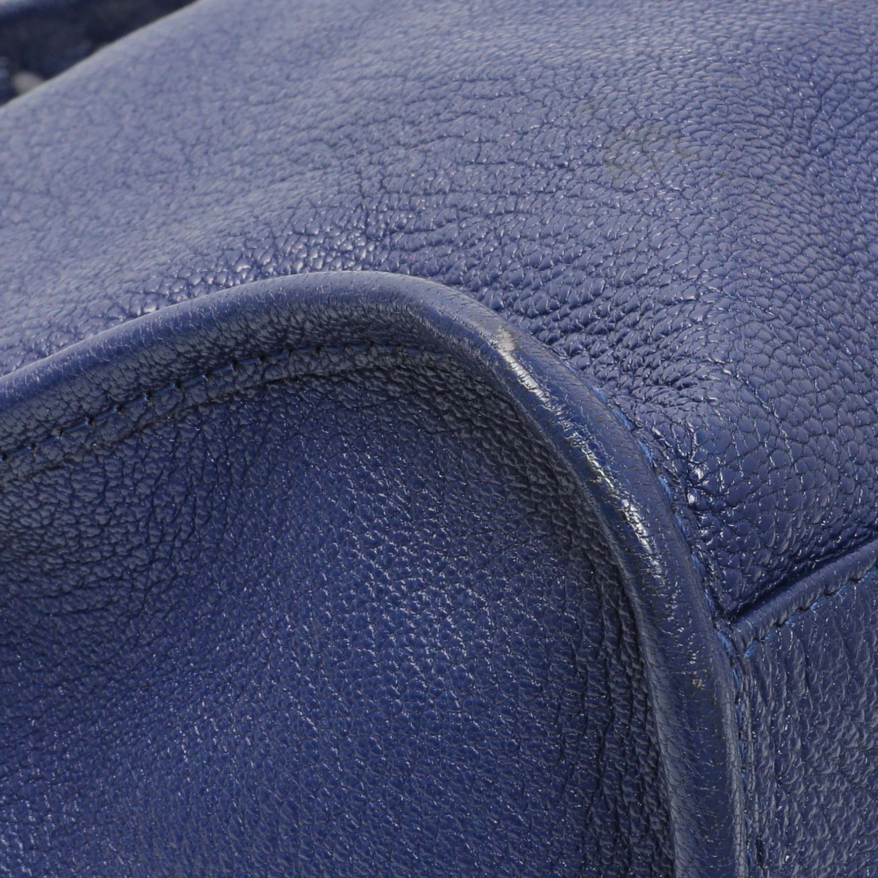 Balenciaga Bleu Nuit Chevre Metallic Edge City - Image 6