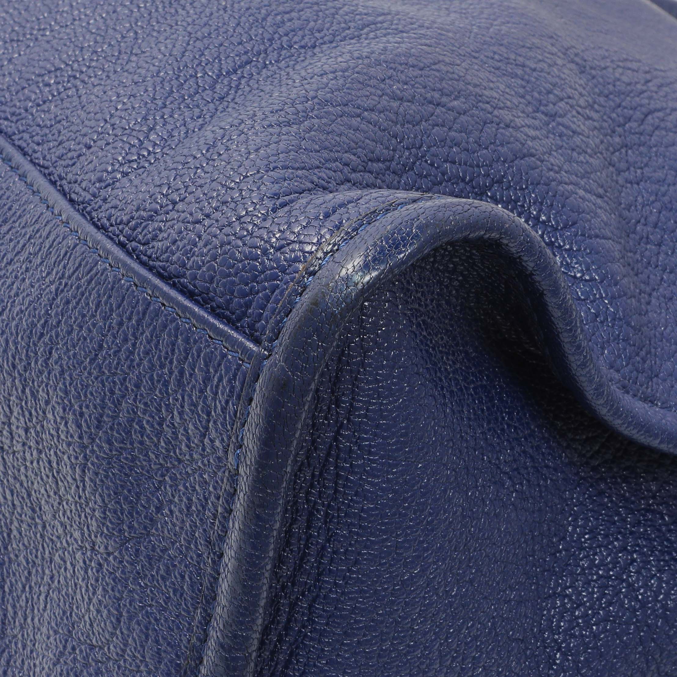 Balenciaga Bleu Nuit Chevre Metallic Edge City - Image 7