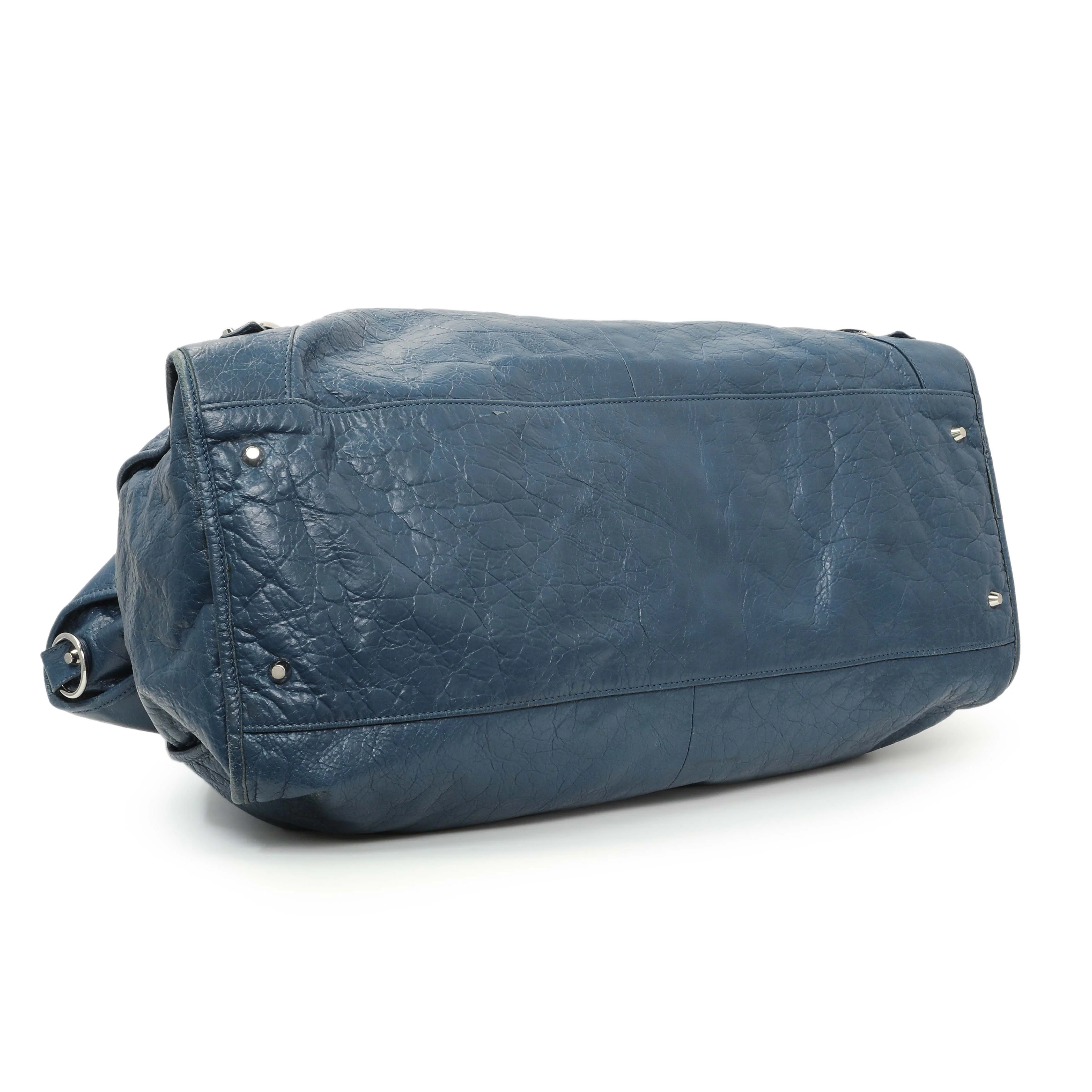 Balenciaga Bleu Profond Lambskin Classic Hardware XL City - Image 3